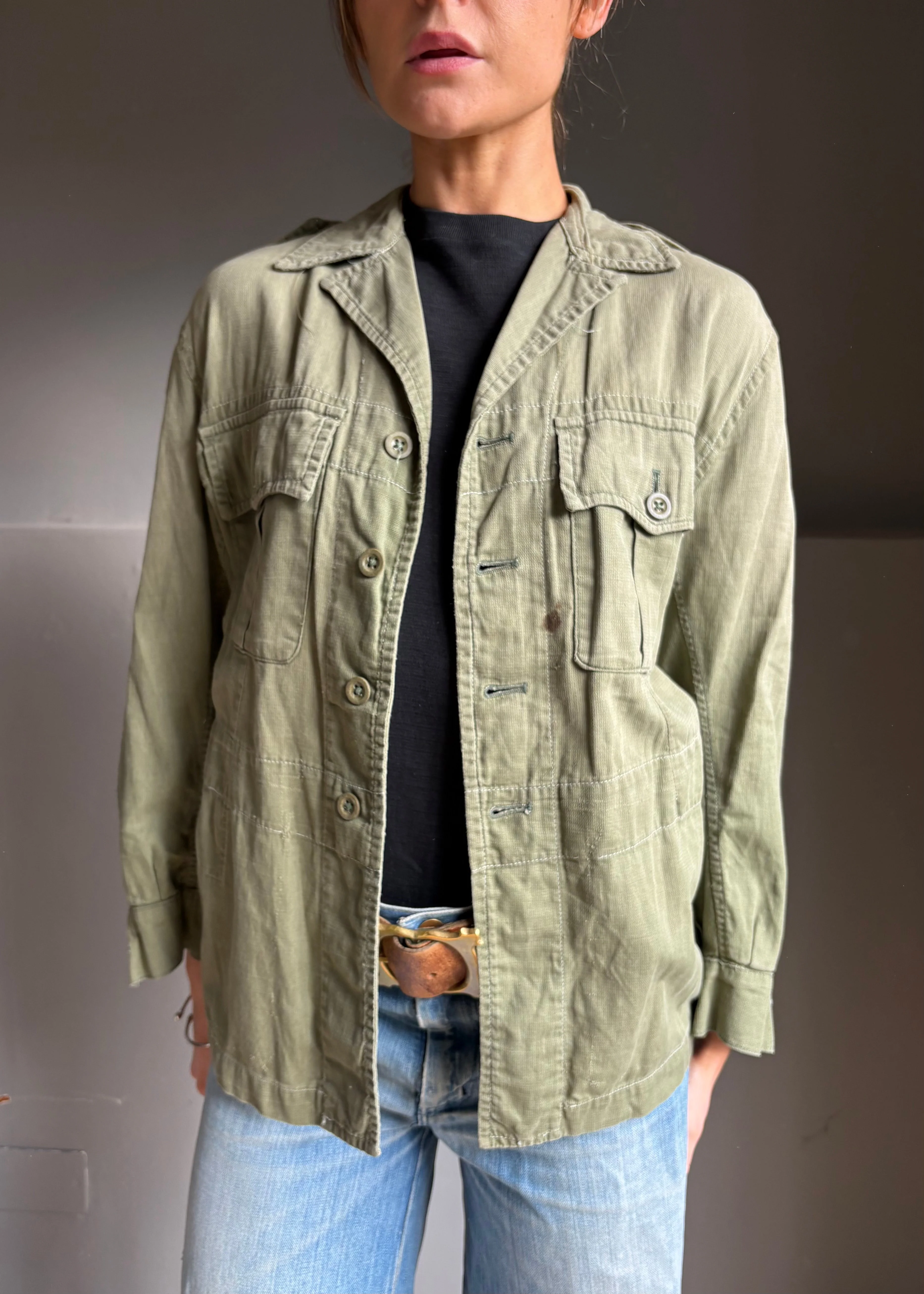 1940s Army shirt - Image 6