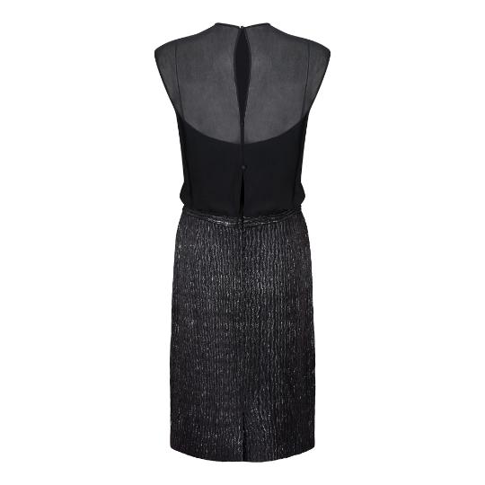 1950s Eleanor's of Miami Lame and Chiffon Dress Suit - Image 41