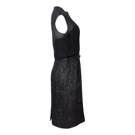 1950s Eleanor's of Miami Lame and Chiffon Dress Suit - Image 60