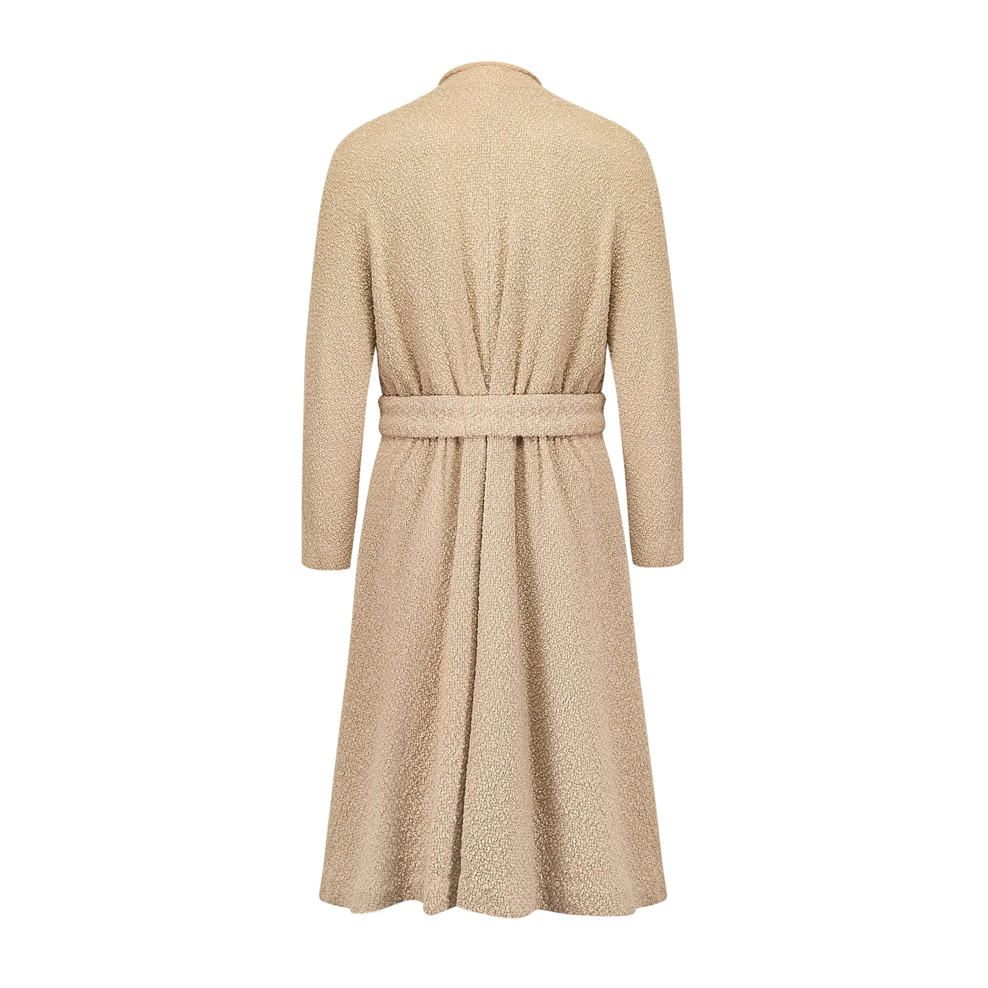 1950s Rensor Beige Bouclé Swing Coat - Image 8