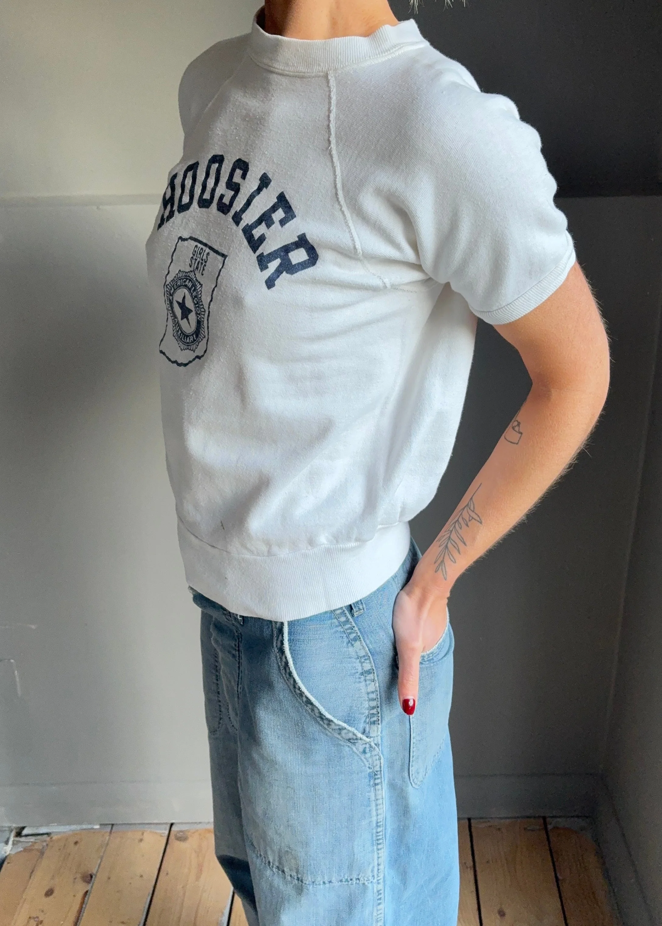 1960s HOOSIER sweatshirt - Image 3