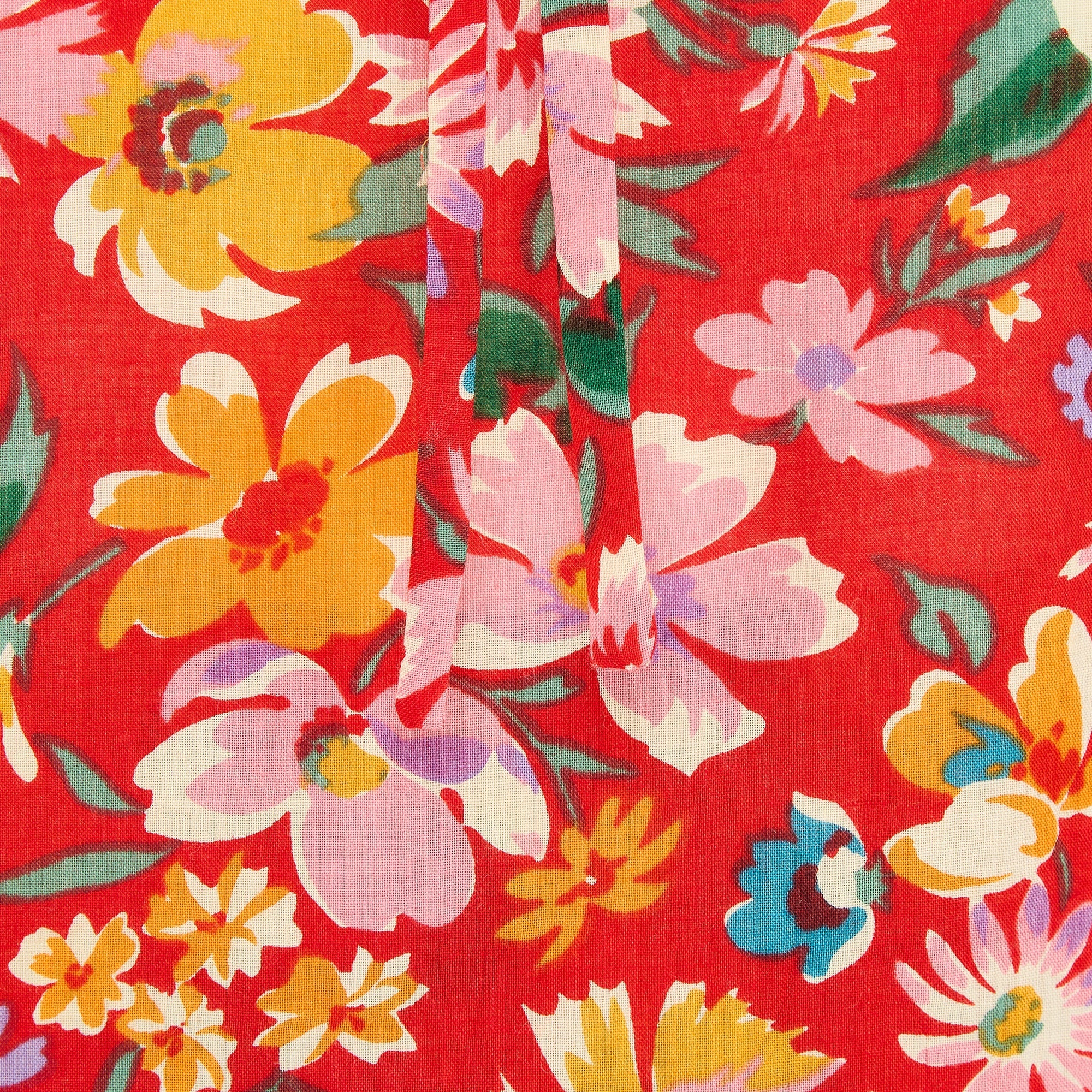1970s Hildebrand Liberty Print Red Wool Floral Skirt Suit - Image 6