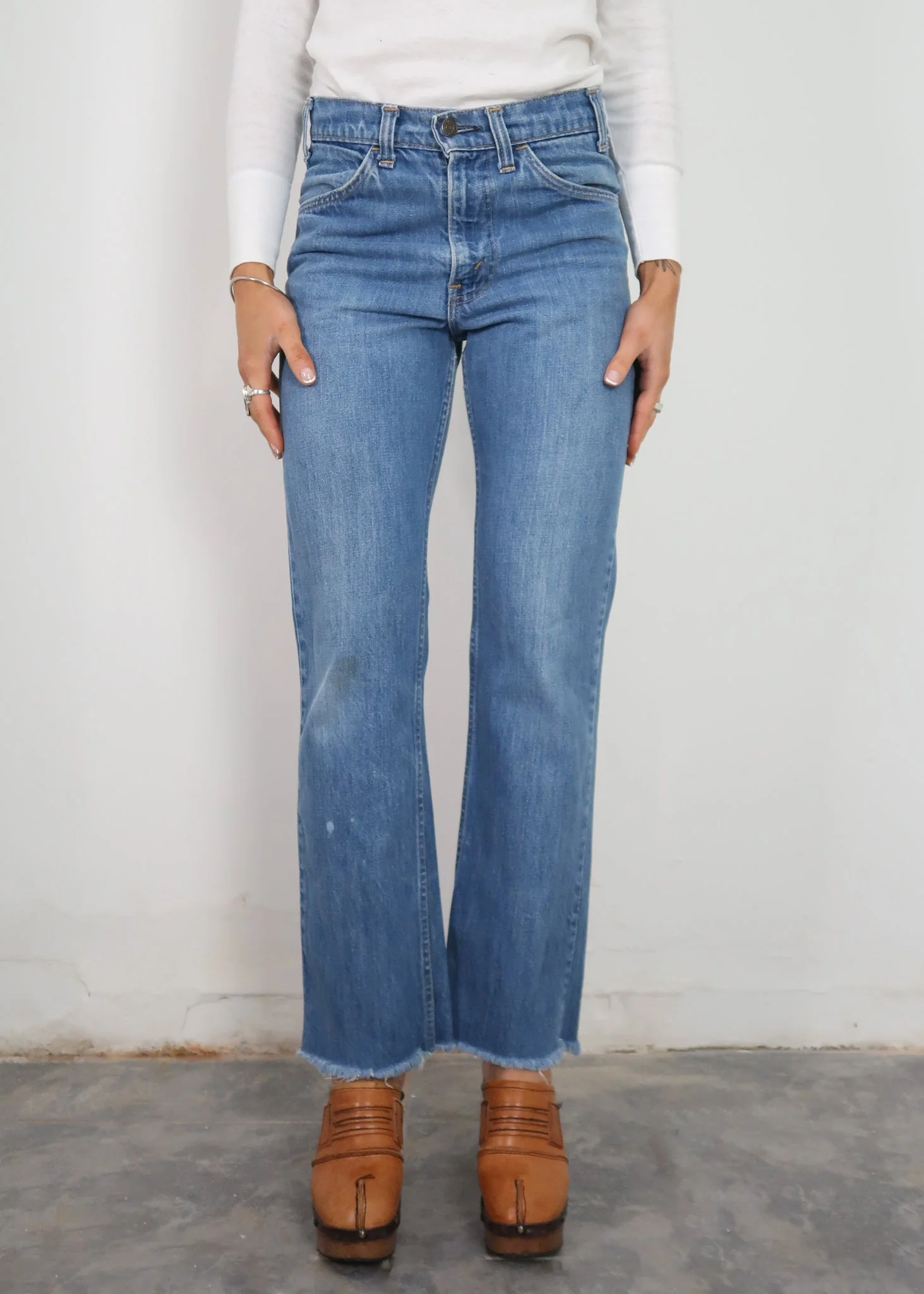 1970s Levi’s cut off jeans