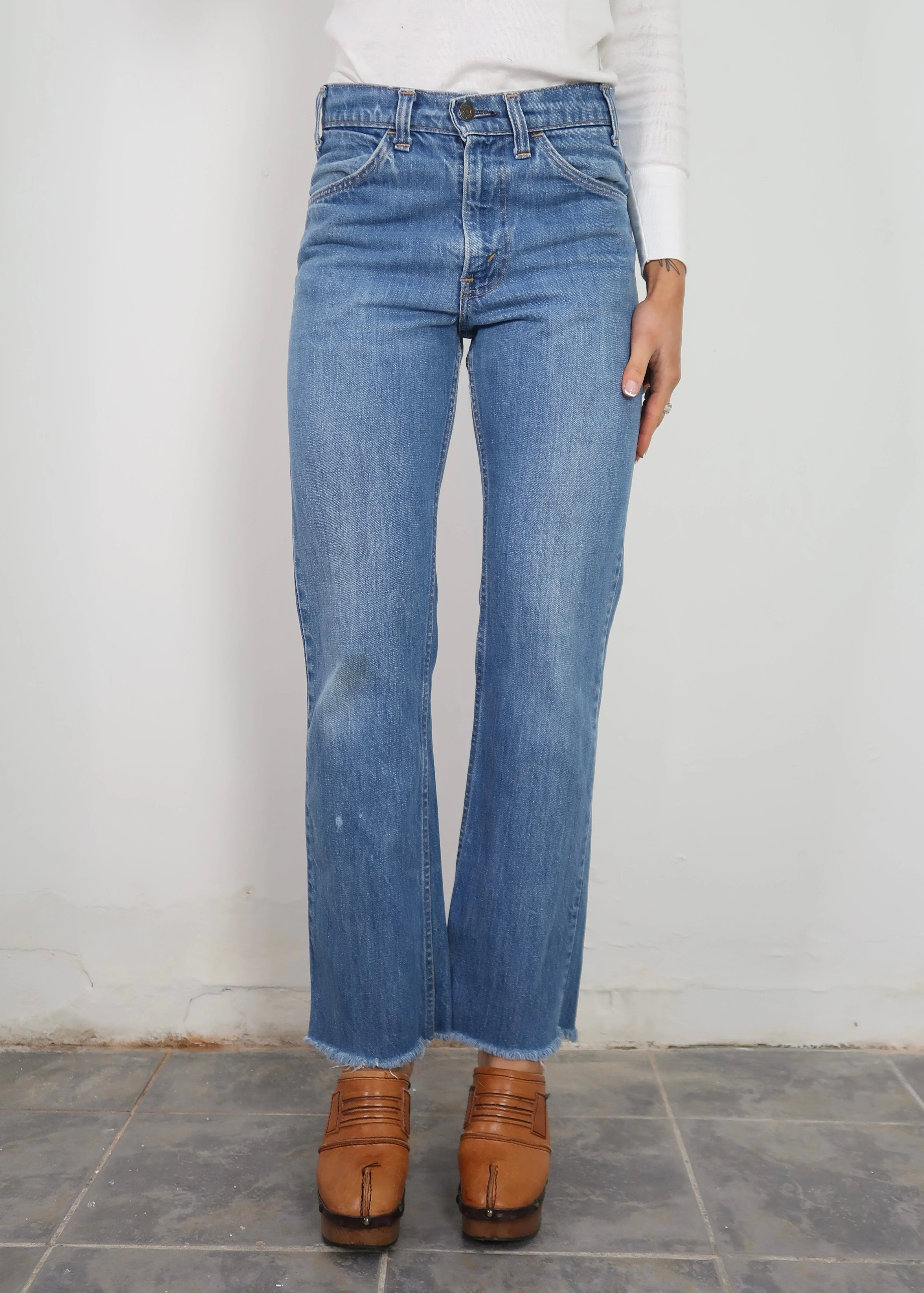 1970s Levi’s cut off jeans - Image 2