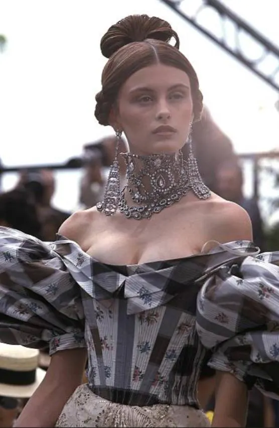 1997 Christian Dior Large Crystal Drop Earrings - Image 11