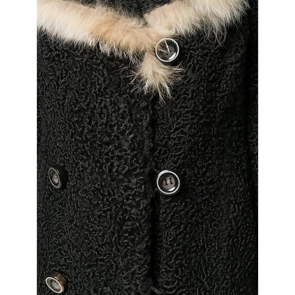A.N.G.E.L.O. Vintage Cult Black Persian and Fox Fur Coat - '70s - Image 75