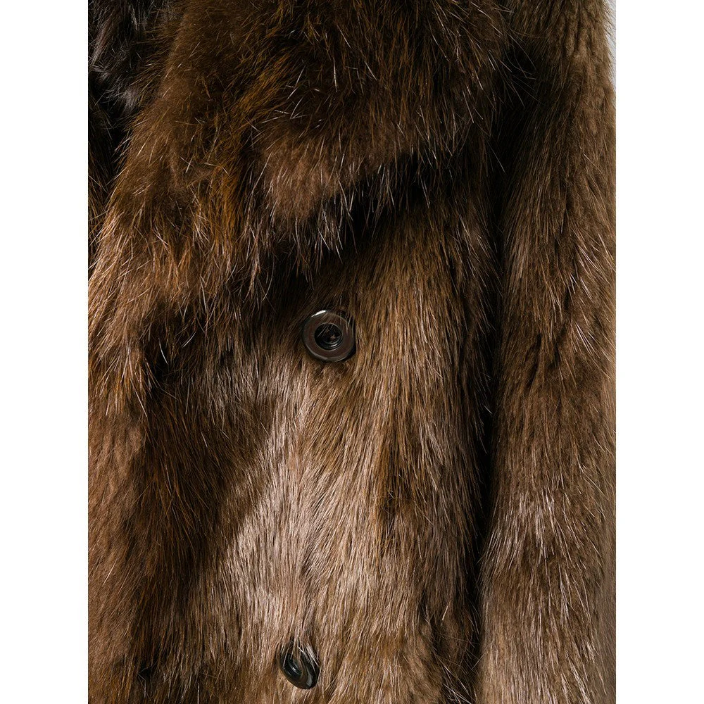 A.N.G.E.L.O. Vintage Cult Brown Beaver Fur Coat - '70s - Image 170