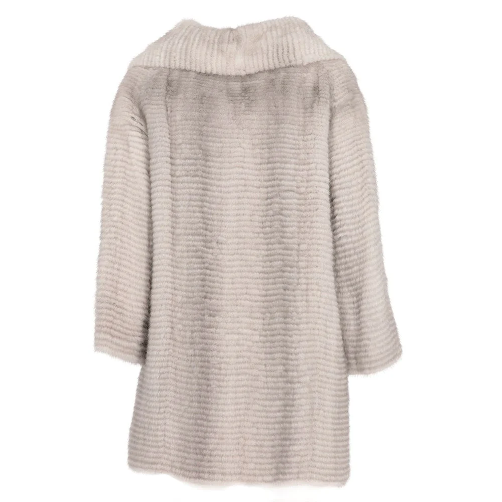 A.N.G.E.L.O. Vintage Cult Grey Mink Fur Coat - '90s - Image 30