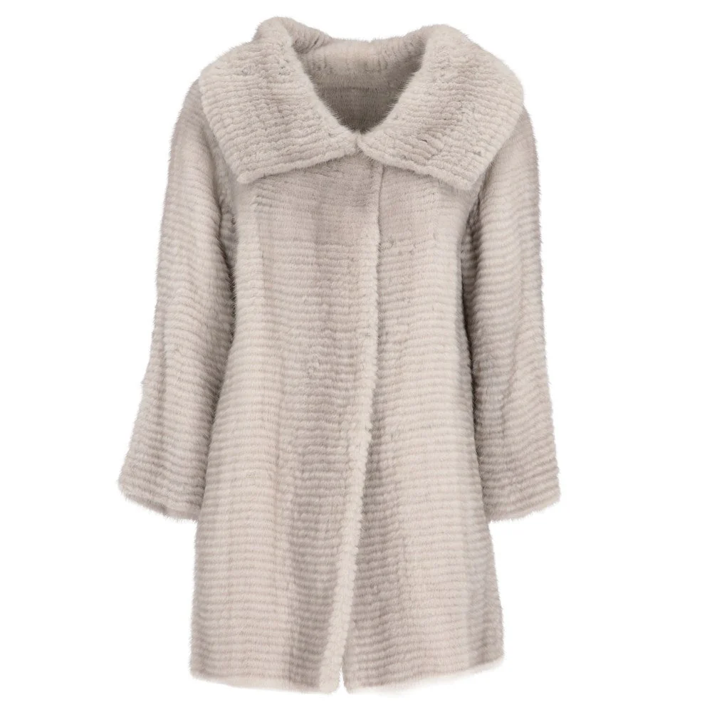 A.N.G.E.L.O. Vintage Cult Grey Mink Fur Coat - '90s - Image 97