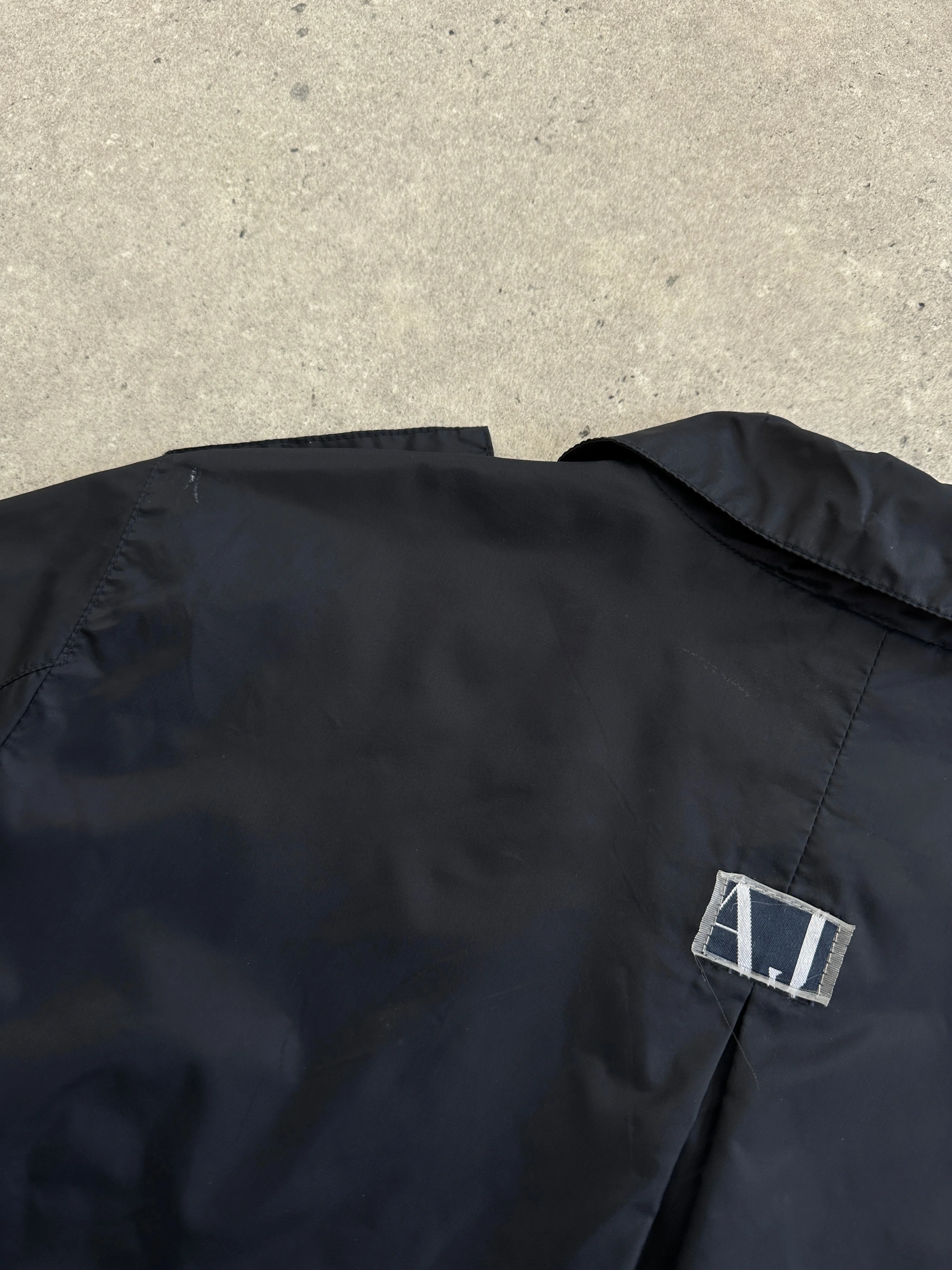 Armani Jeans Showerproof Nylon Lightweight Logo Jacket - S/M - Image 8