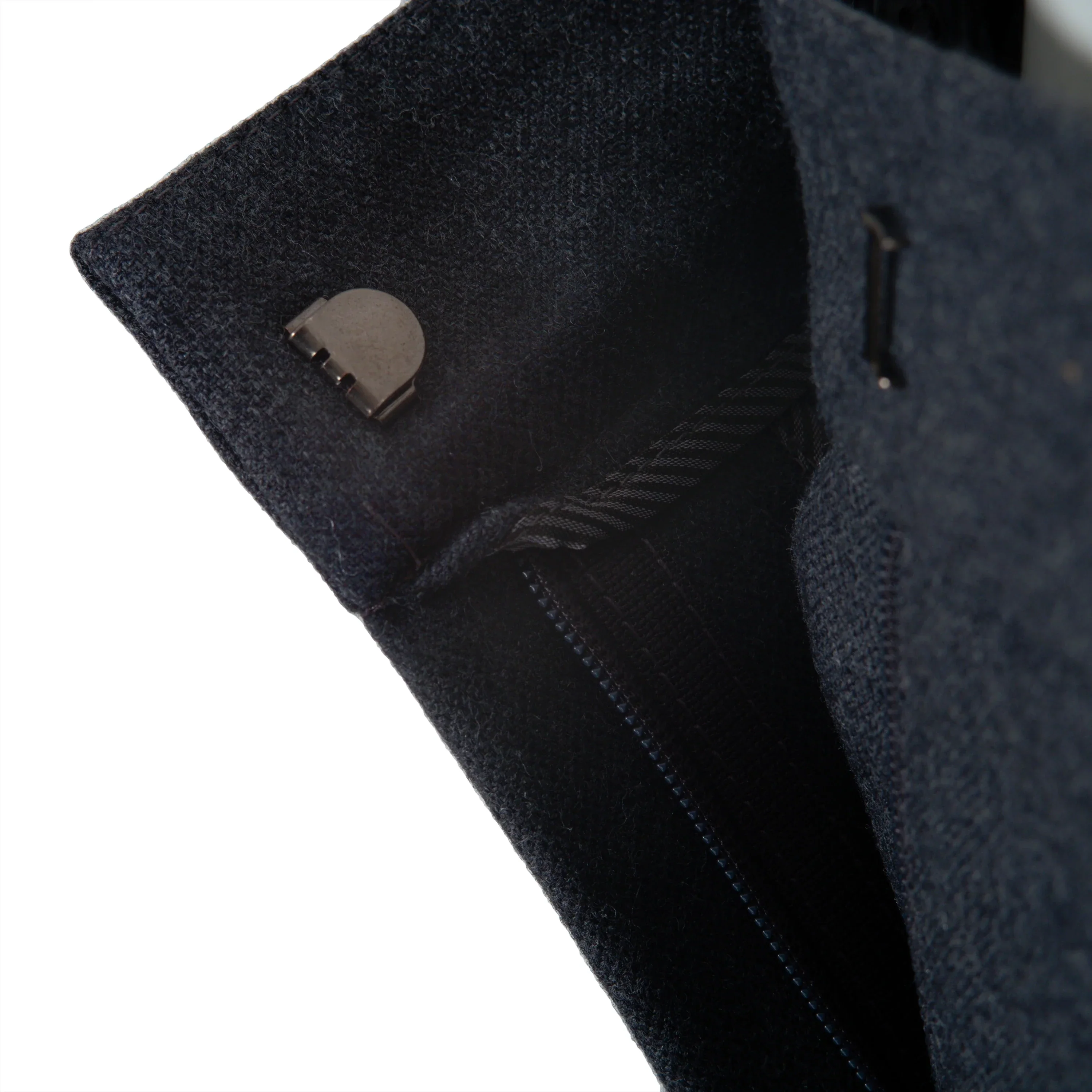 Brunello Cucinelli navy wool–cotton tailored trousers – ’20s - Image 13
