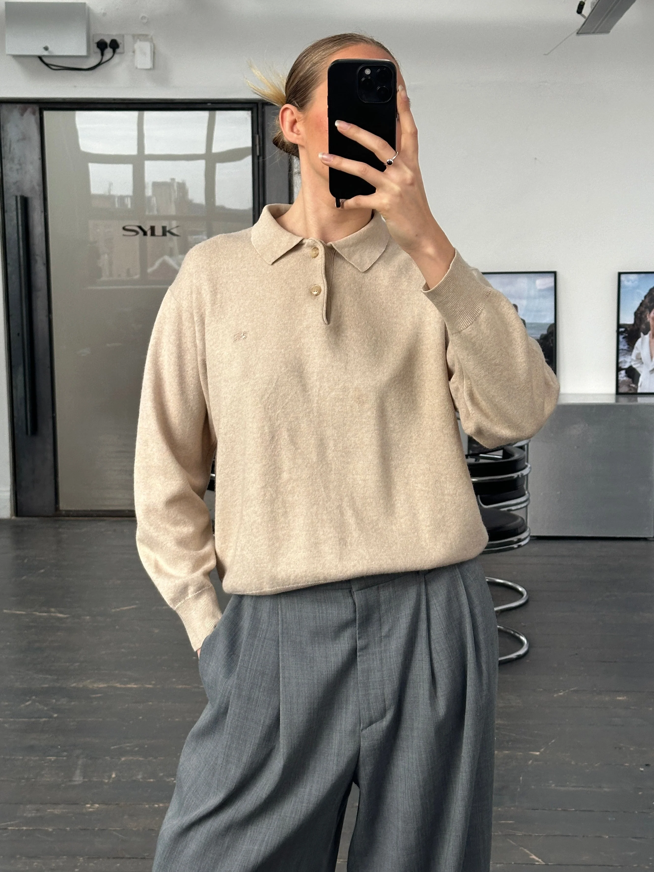 Burberry 1990s Wool Polo Jumper - M - Image 23