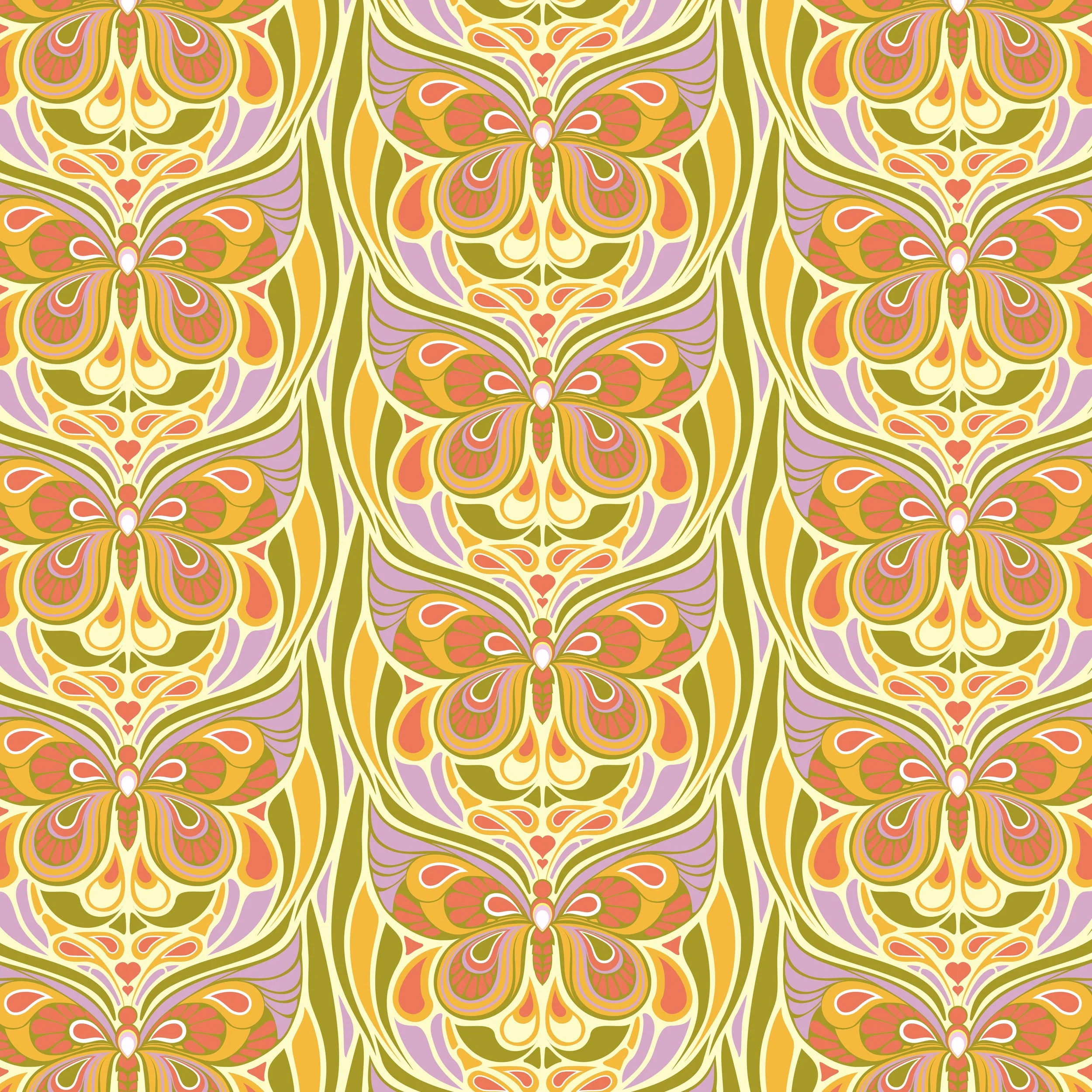 Butterfly Effect Citrus Silk Sleep Mask - Image 14