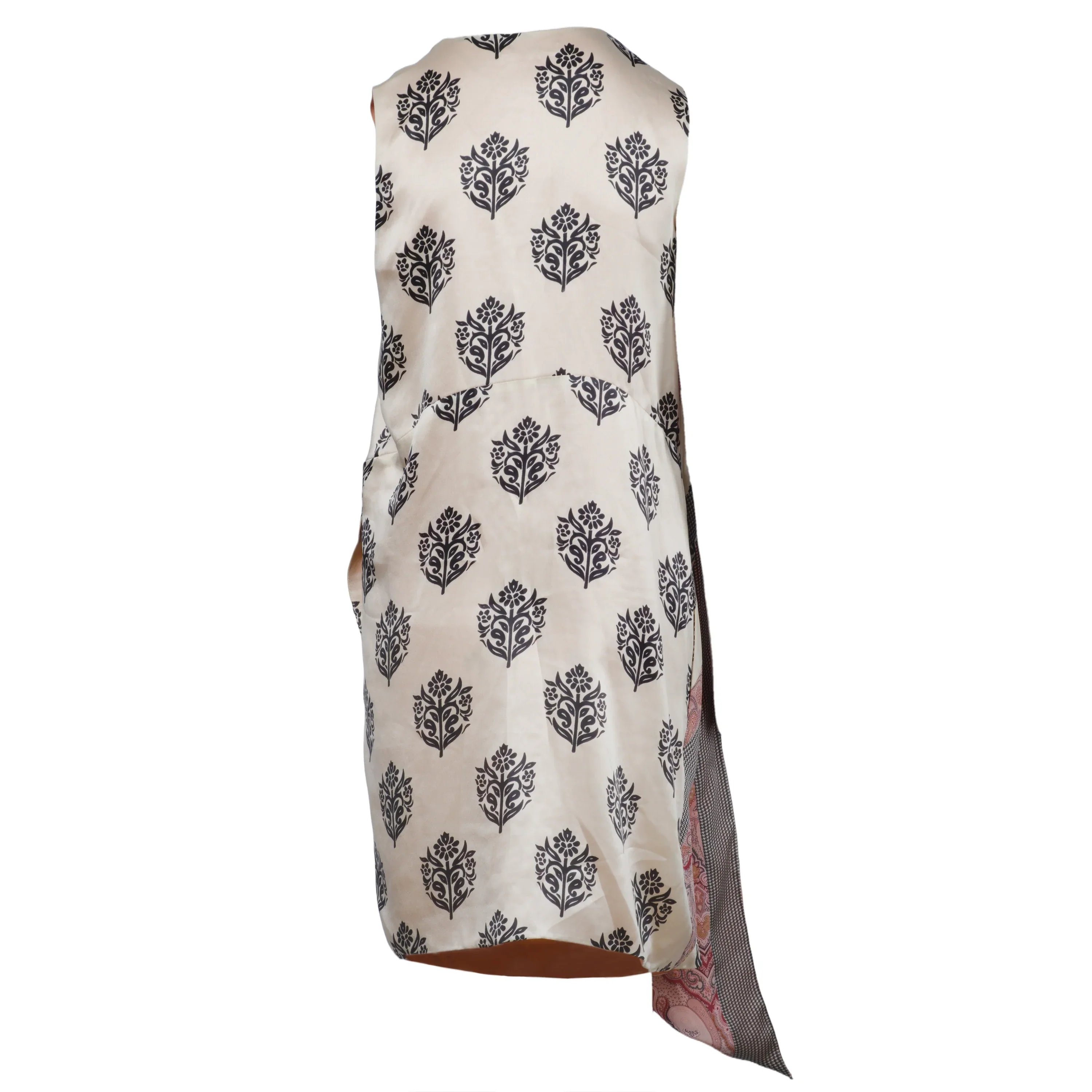 Céline Multicolor Silk Print Dress - '10s - Image 20