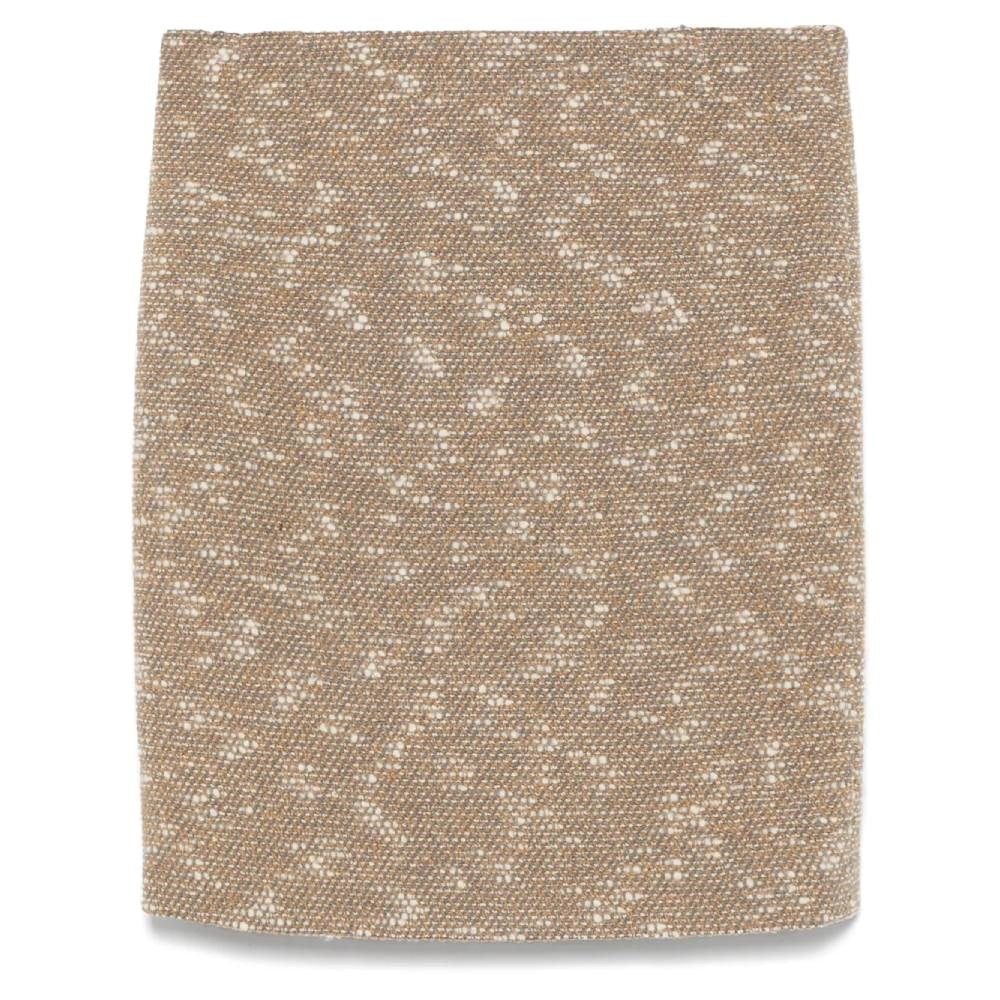 Chanel Beige Bouclé Wool Miniskirt - '90s - Image 187