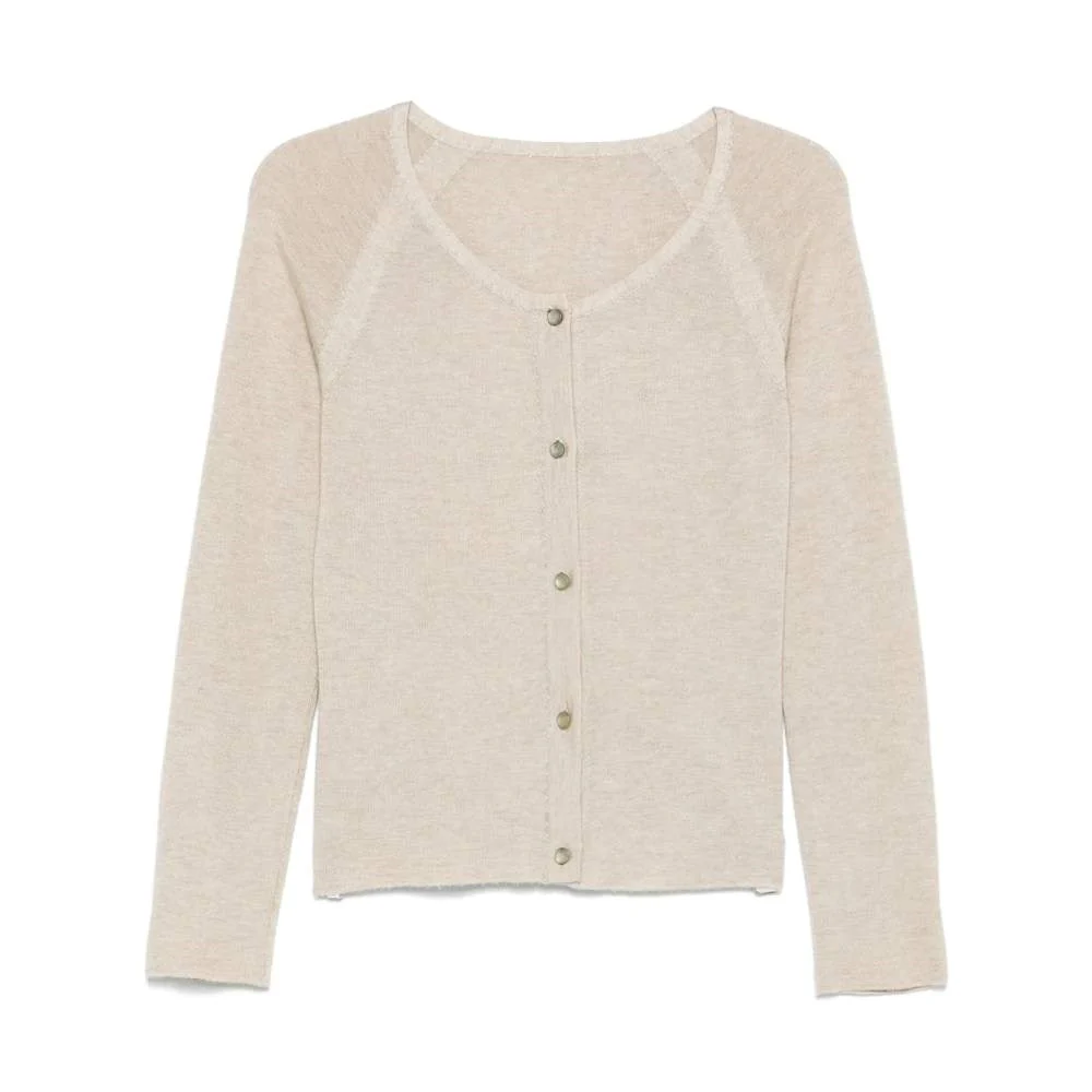 Chanel Beige Cashmere and Silk Cardigan - 2010s - Image 226