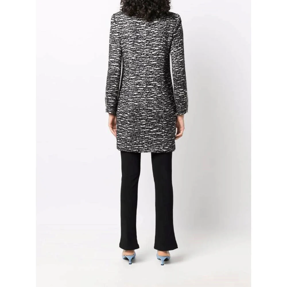 Chanel Black and White Wool Coat - 2010s - Image 154