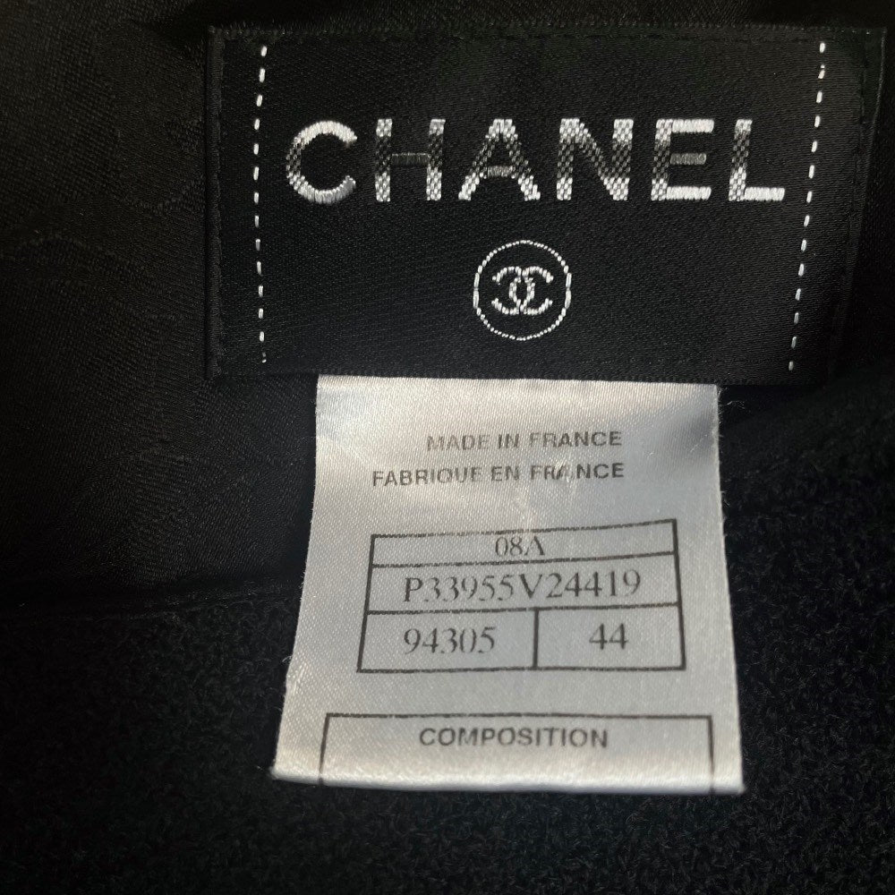 Chanel Black Wool Cardigan Jacket - 2000s - Image 132