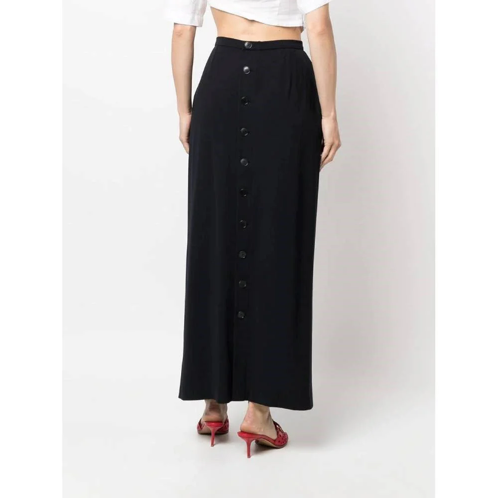 Chanel Dark Blue Long Skirt - '90s - Image 224