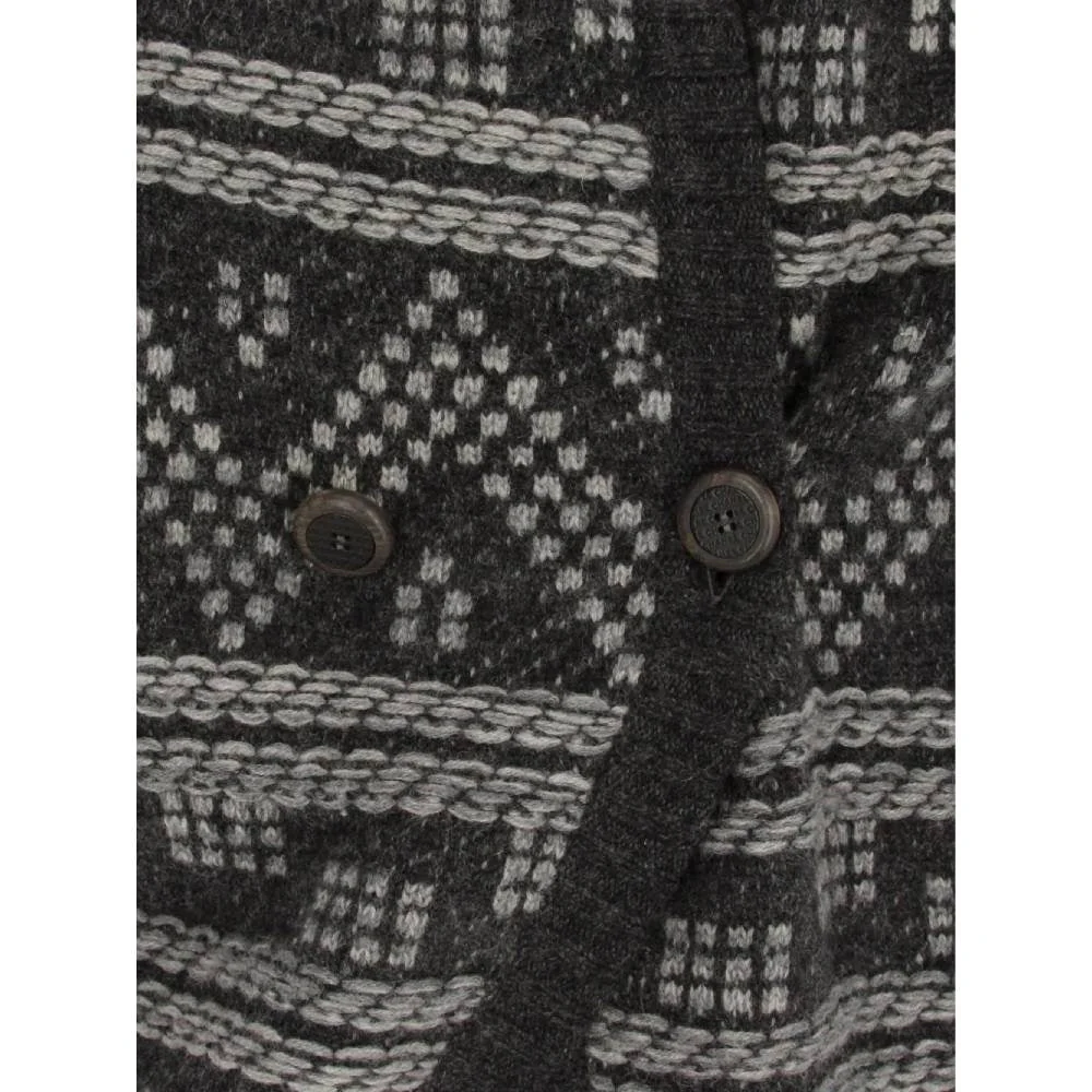 Chanel Dark Grey Cashmere Cardigan - 2000s - Image 201