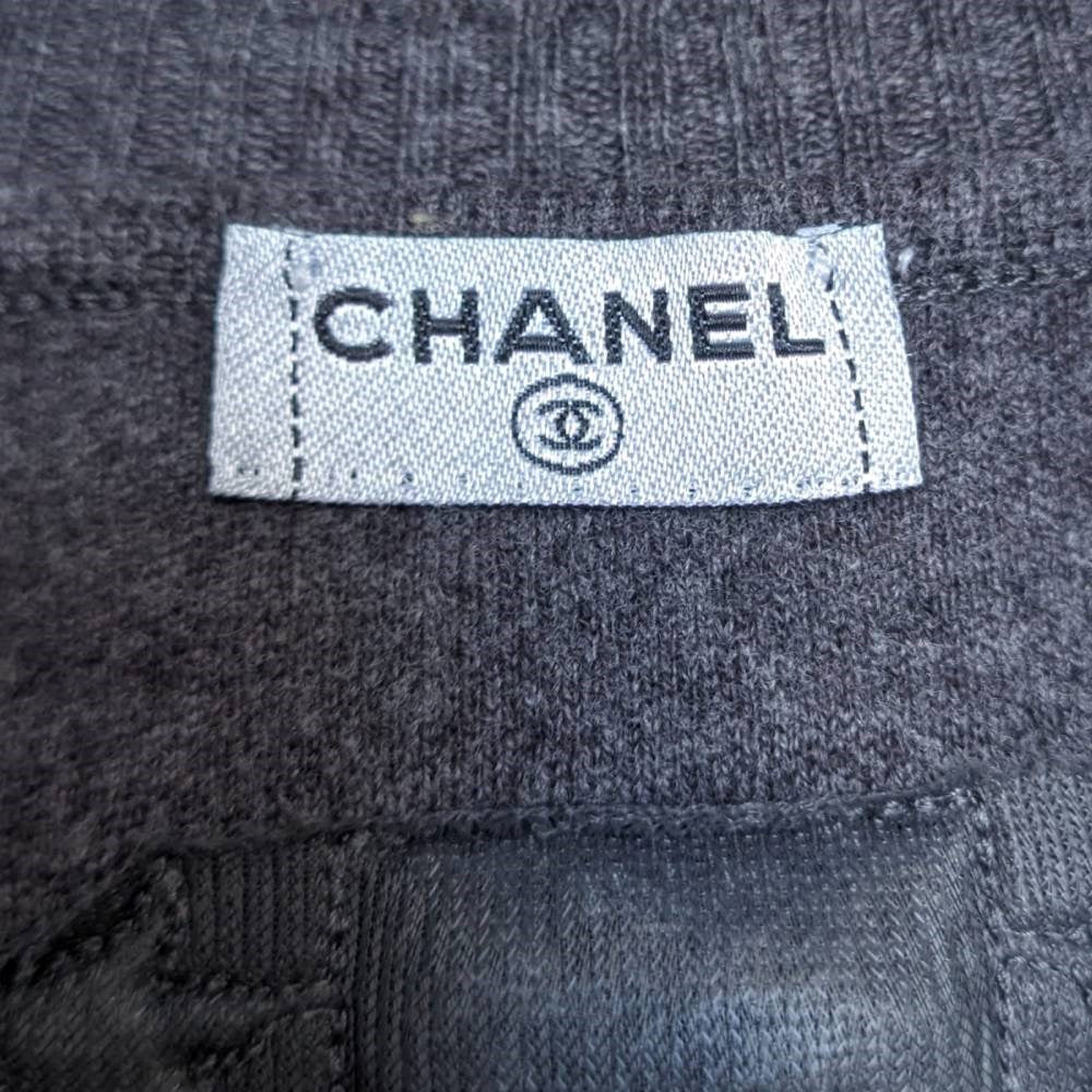 Chanel Grey Wool Top - 2010s - Image 4