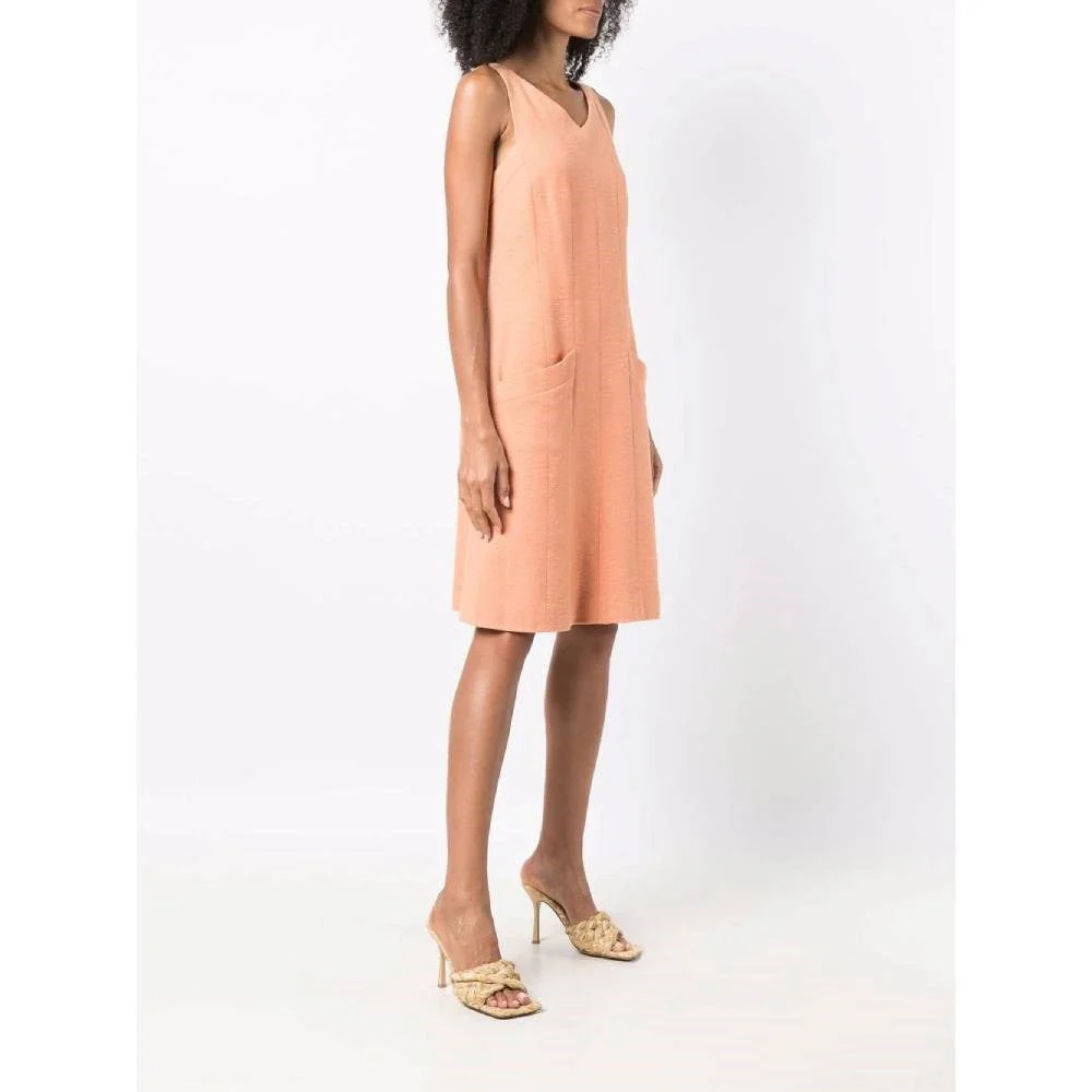 Chanel Peach Orange Dress - '90s - Image 63