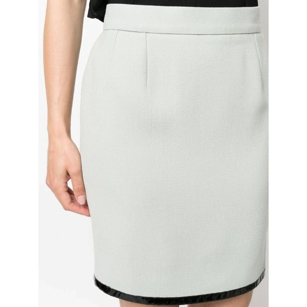 Chanel Sugar Paper Colored Wool Skirt Suit - '90s - Image 185