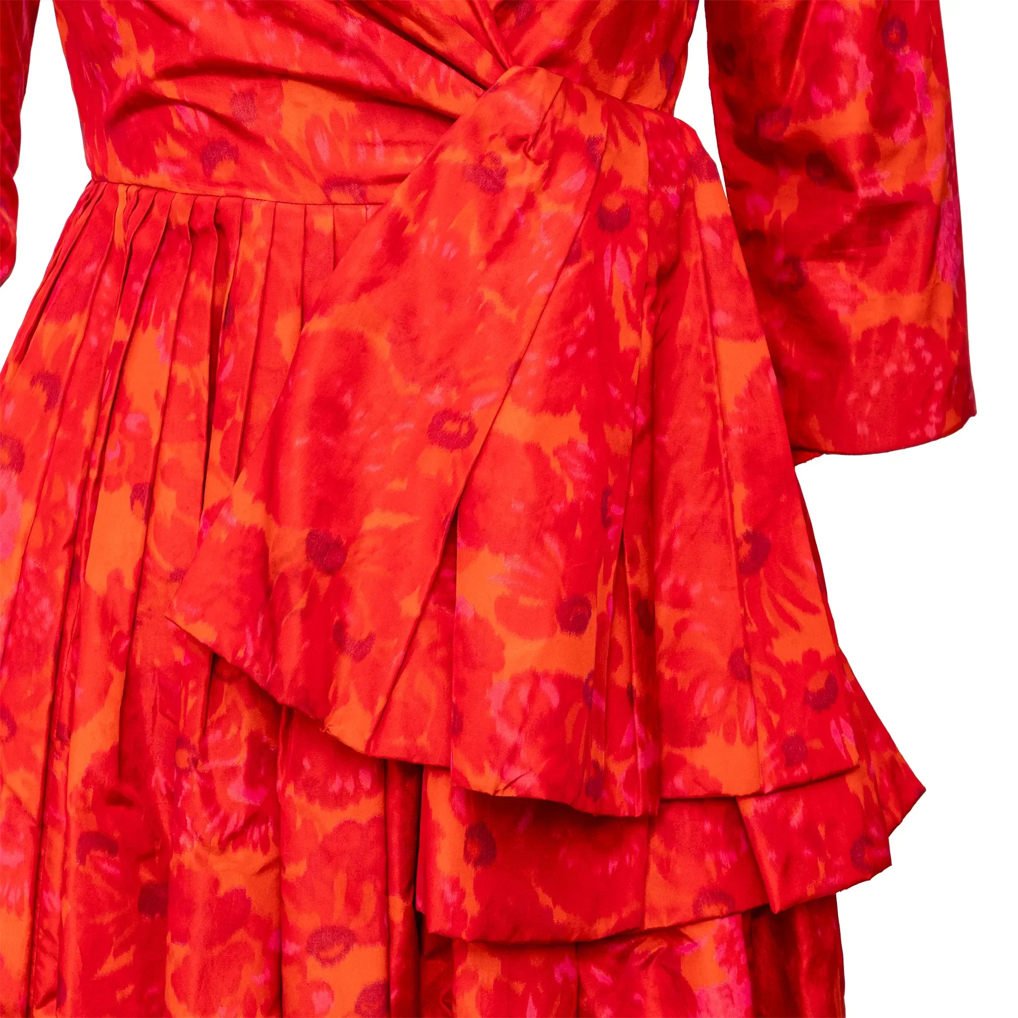 Christian Dior Boutique Silk Dress - '50s - Image 26