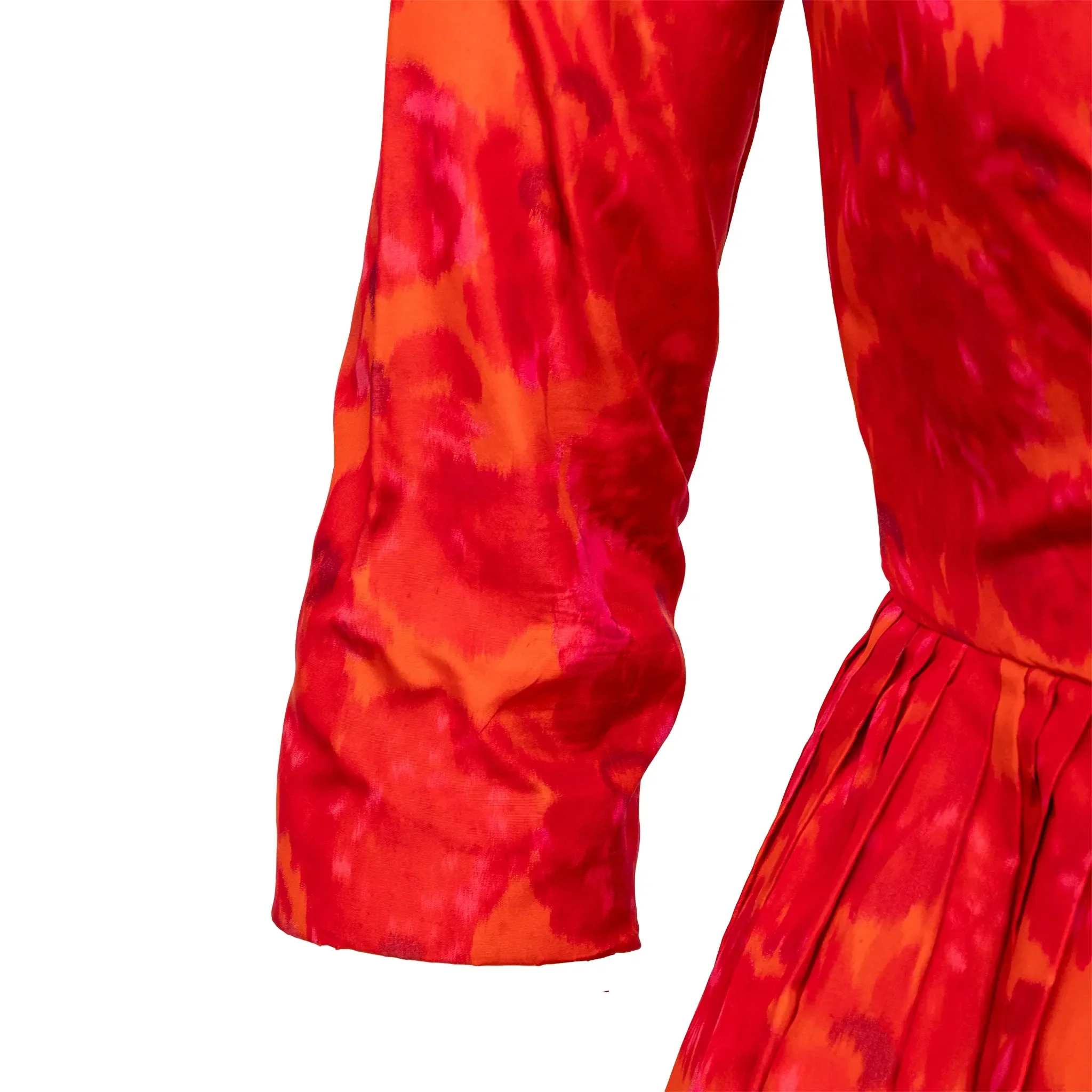 Christian Dior Boutique Silk Dress - '50s - Image 29