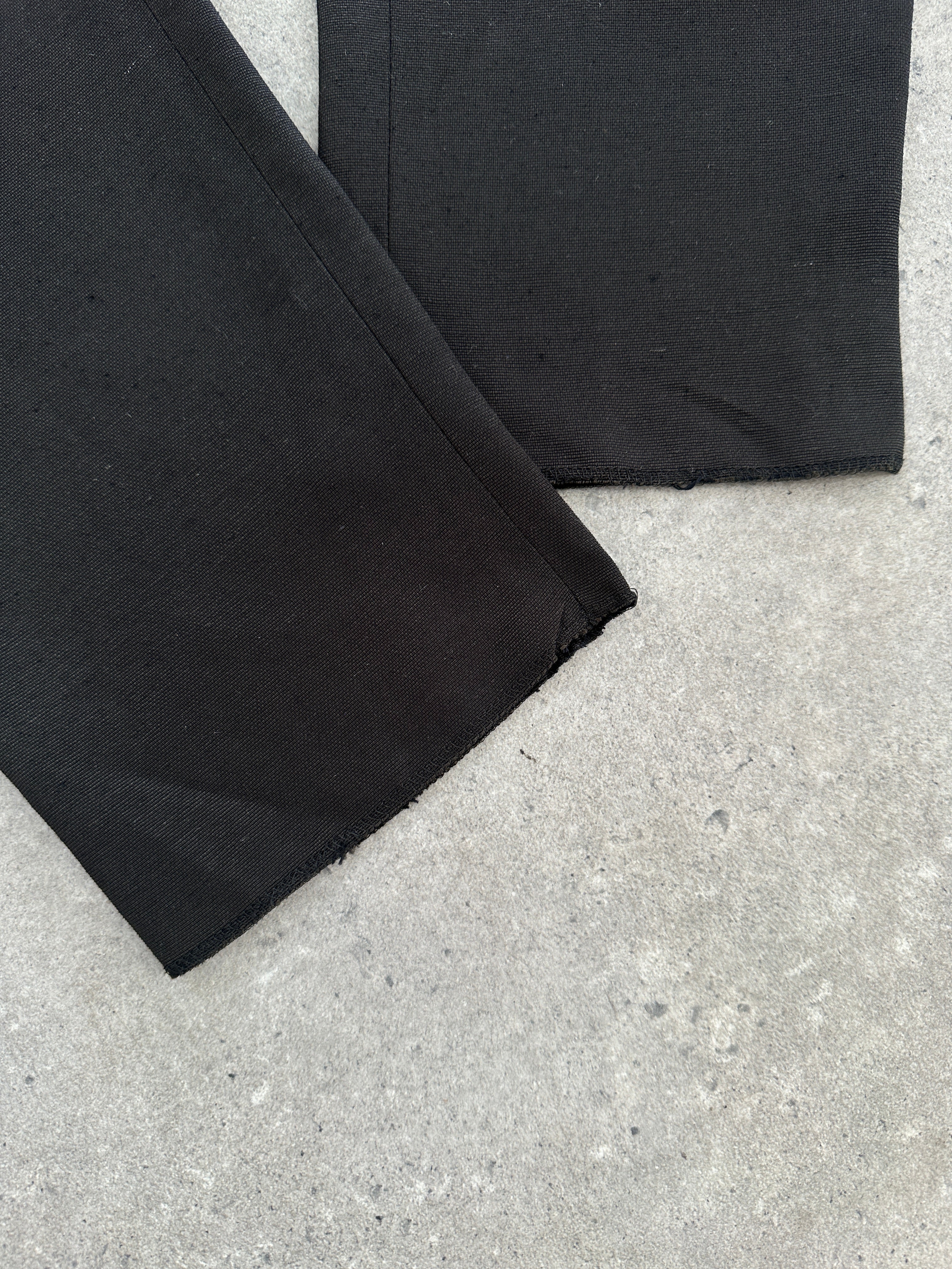 Christian Dior Coordonnes 1990s Silk Tapered Leg Trousers - W24 - Image 13