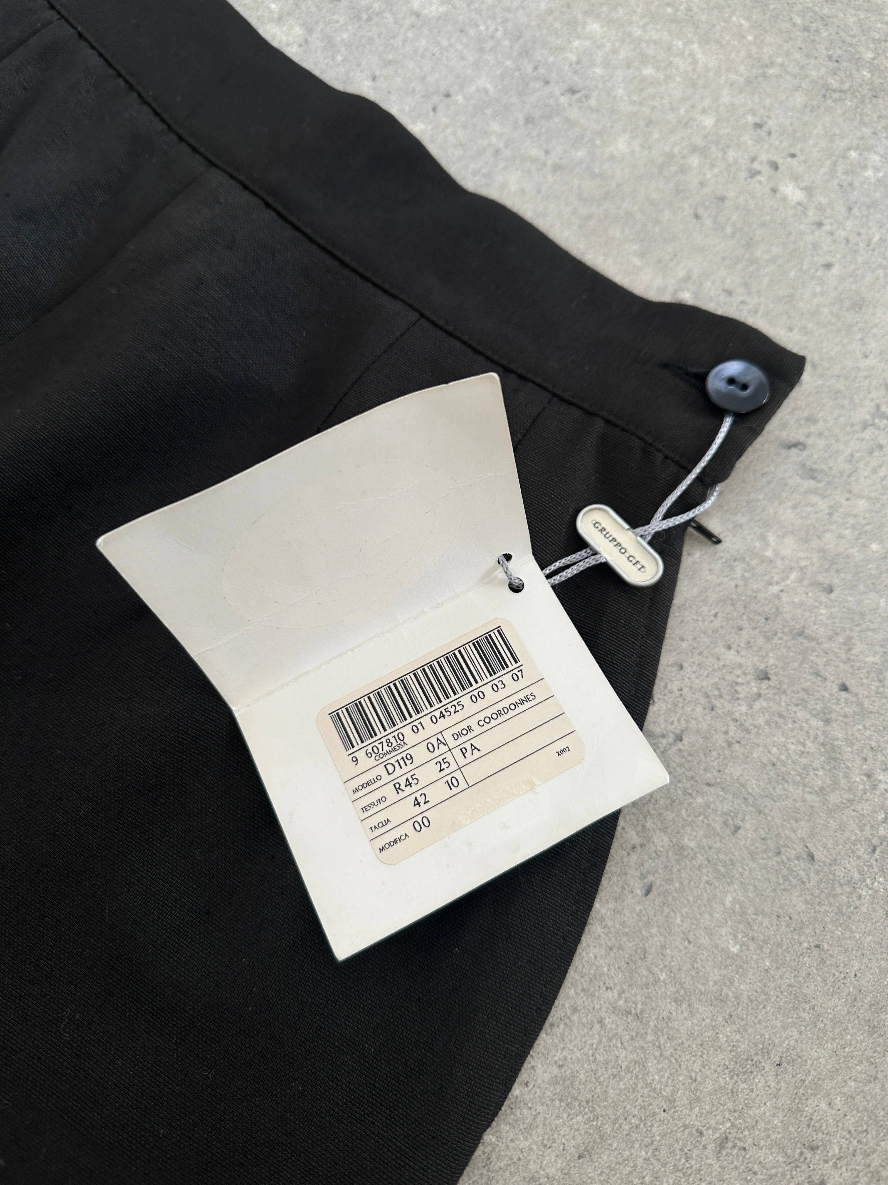 Christian Dior Coordonnes 1990s Silk Tapered Leg Trousers - W24 - Image 36