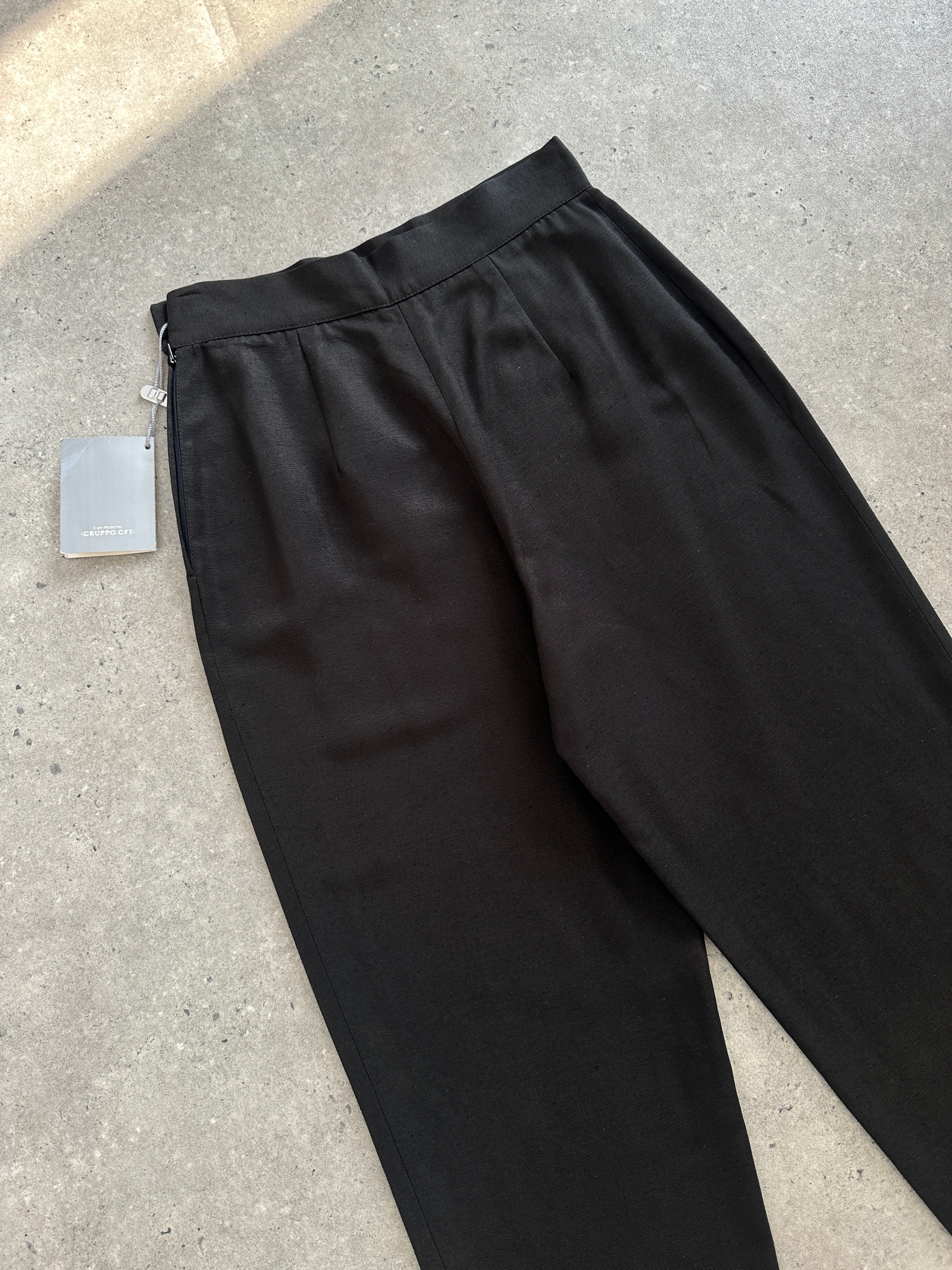 Christian Dior Coordonnes 1990s Silk Tapered Leg Trousers - W24 - Image 38