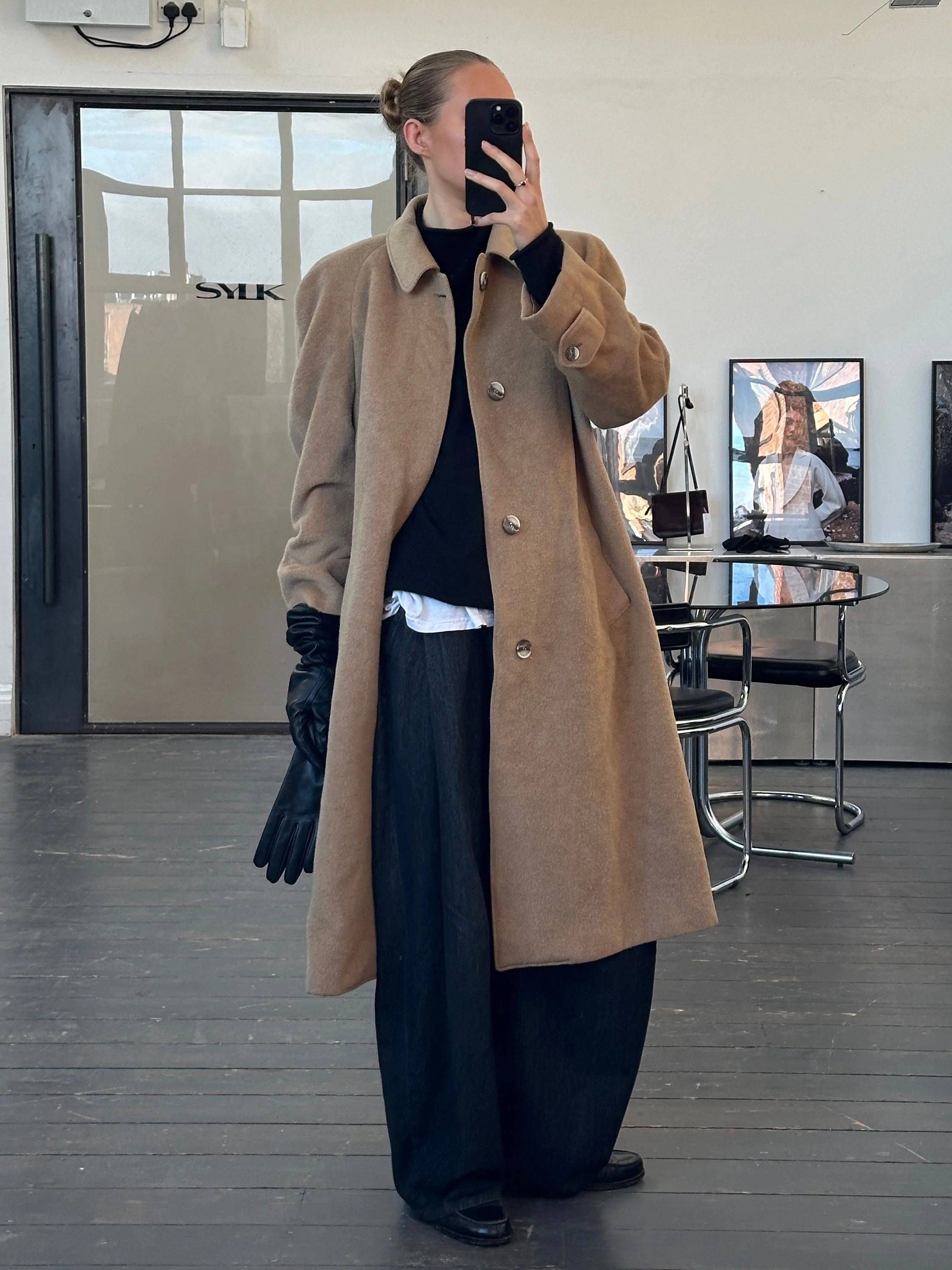 Christian Dior Monsieur 1970s Wool Concealed Placket Coat - XL/XXL - Image 33