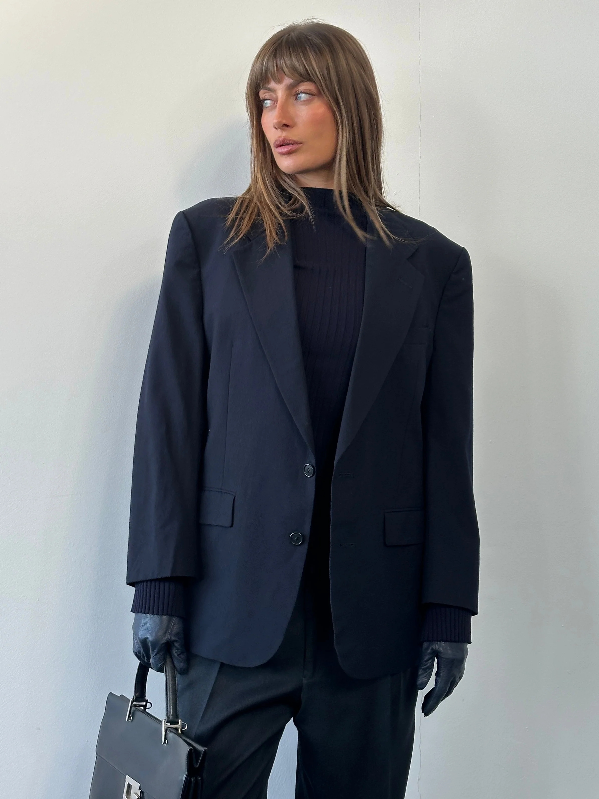 Christian Dior Monsieur 1980s Pure Wool Single Breasted Blazer - 42S/L - Image 22