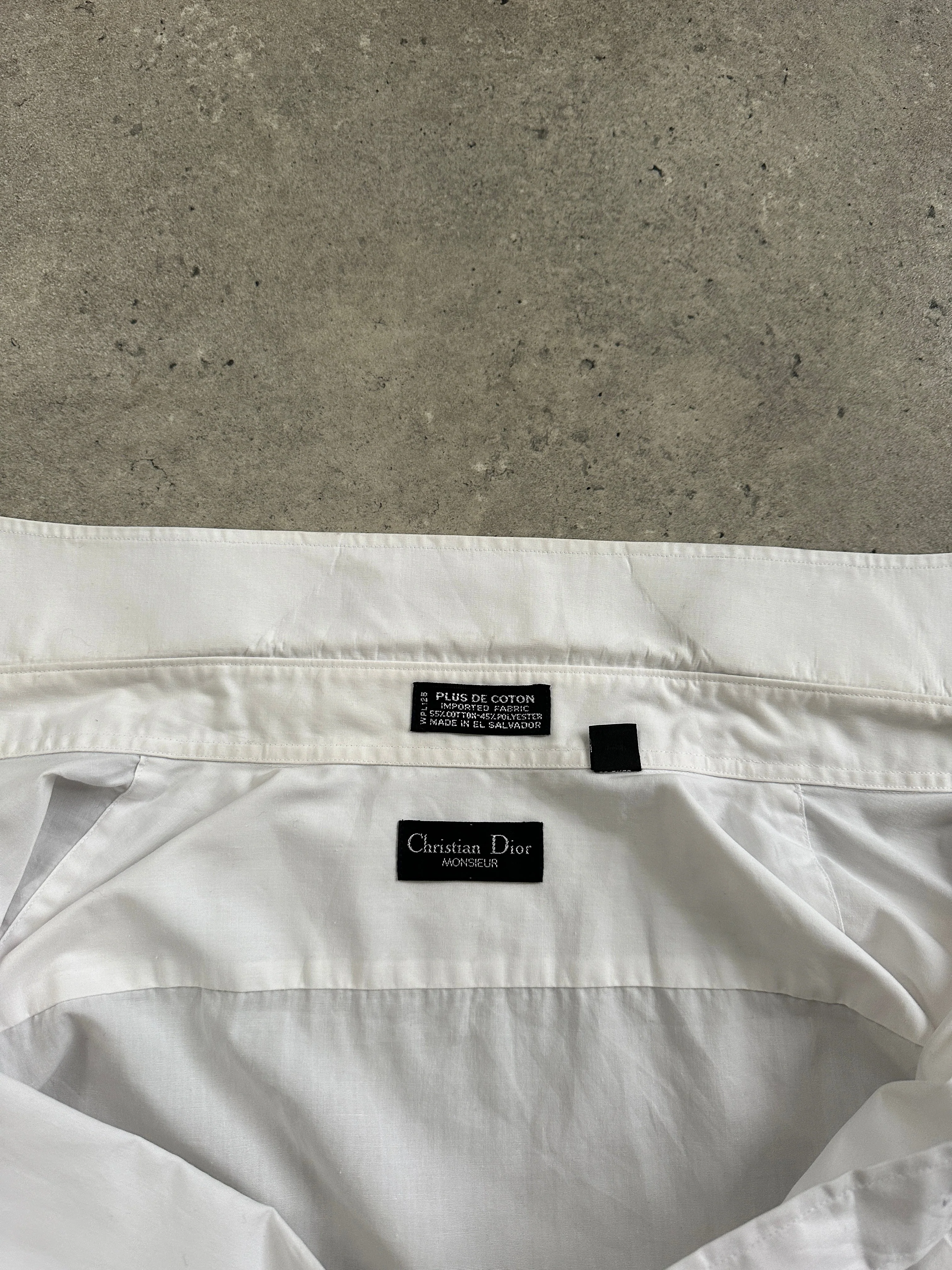 Christian Dior Monsieur 1990s Cotton Shirt - XL - Image 15