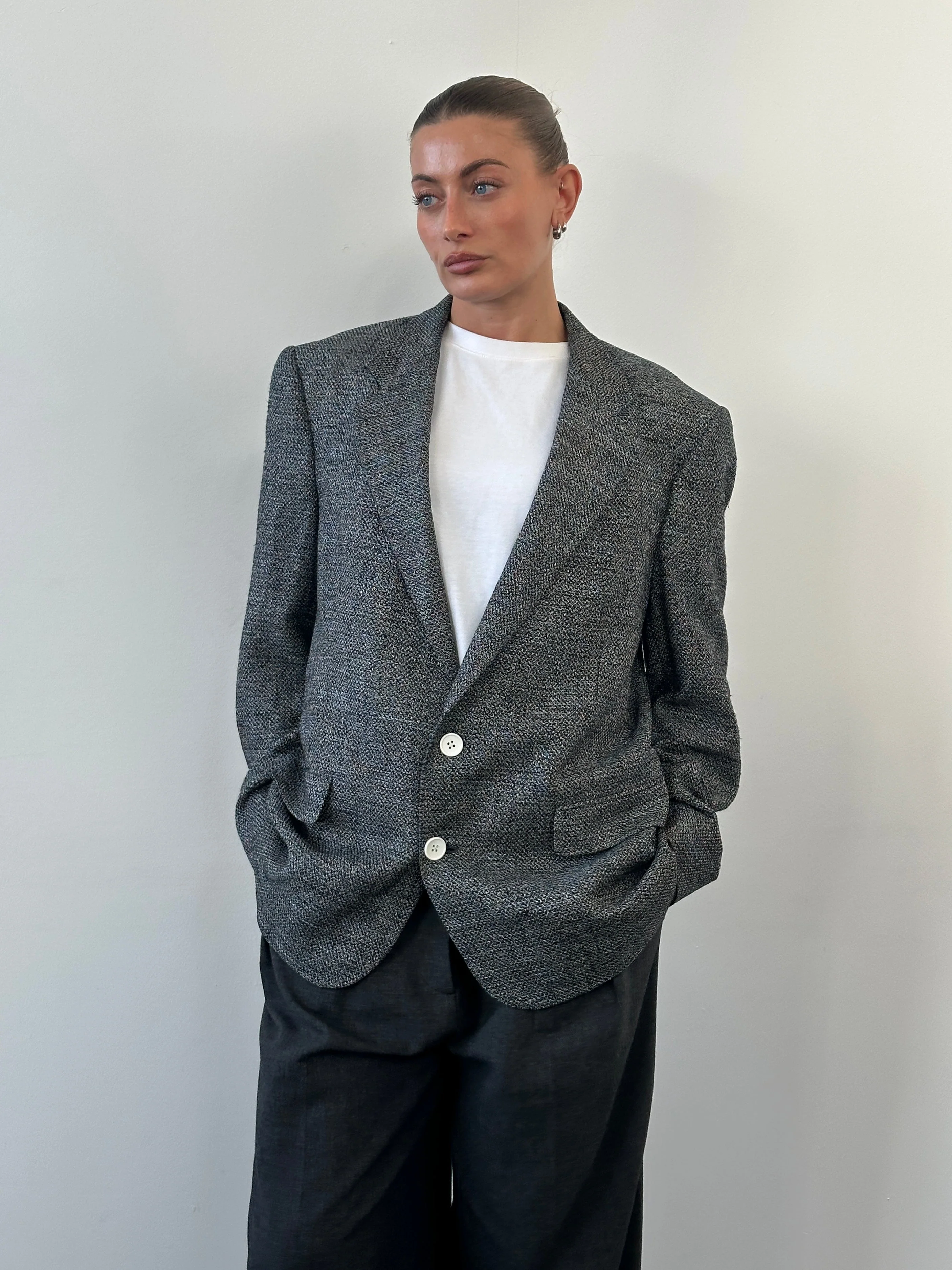 Christian Dior Monsieur 1990s Pure Silk Blazer - 44R/XL - Image 22