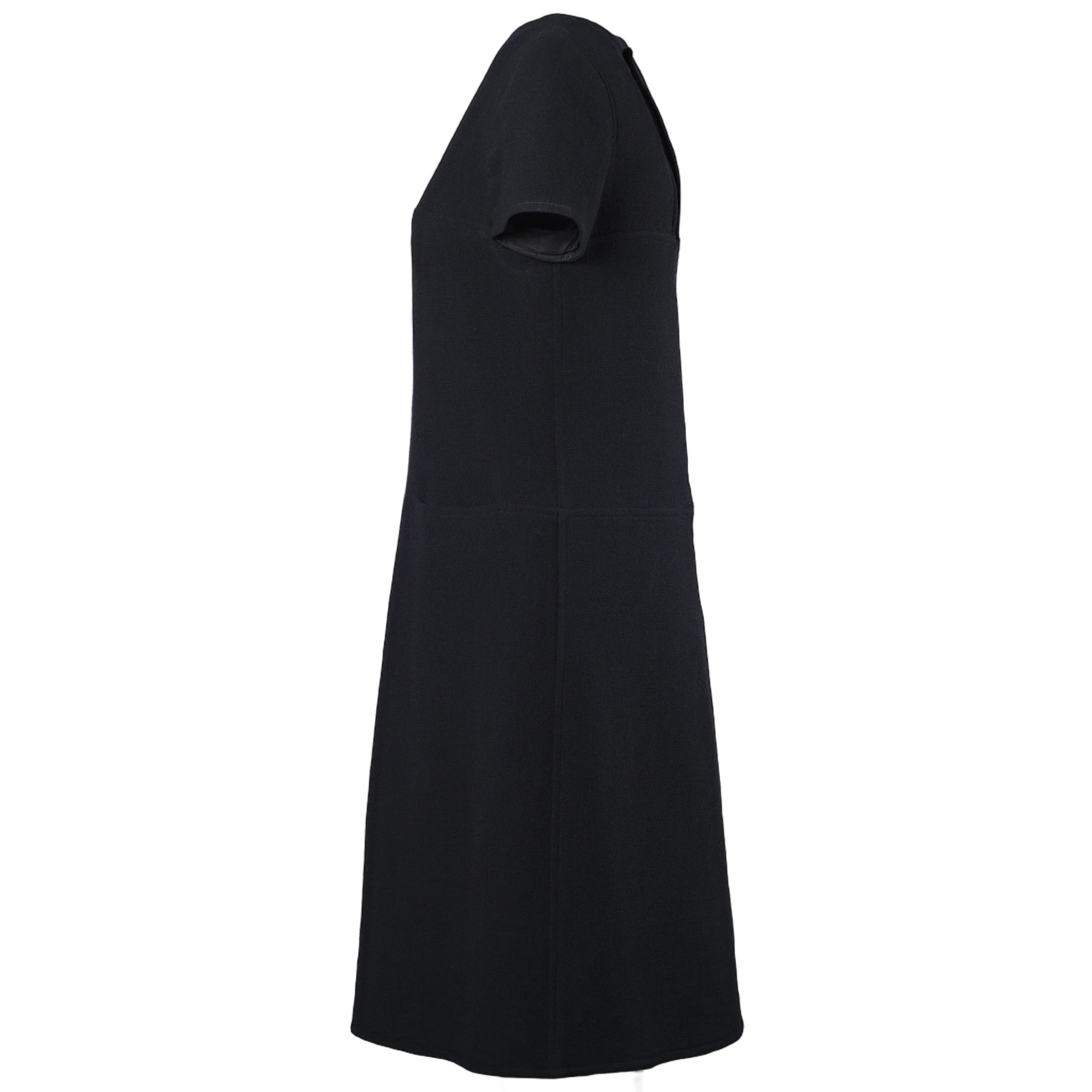 Courrèges Black Wool Dress - '00s - Image 22