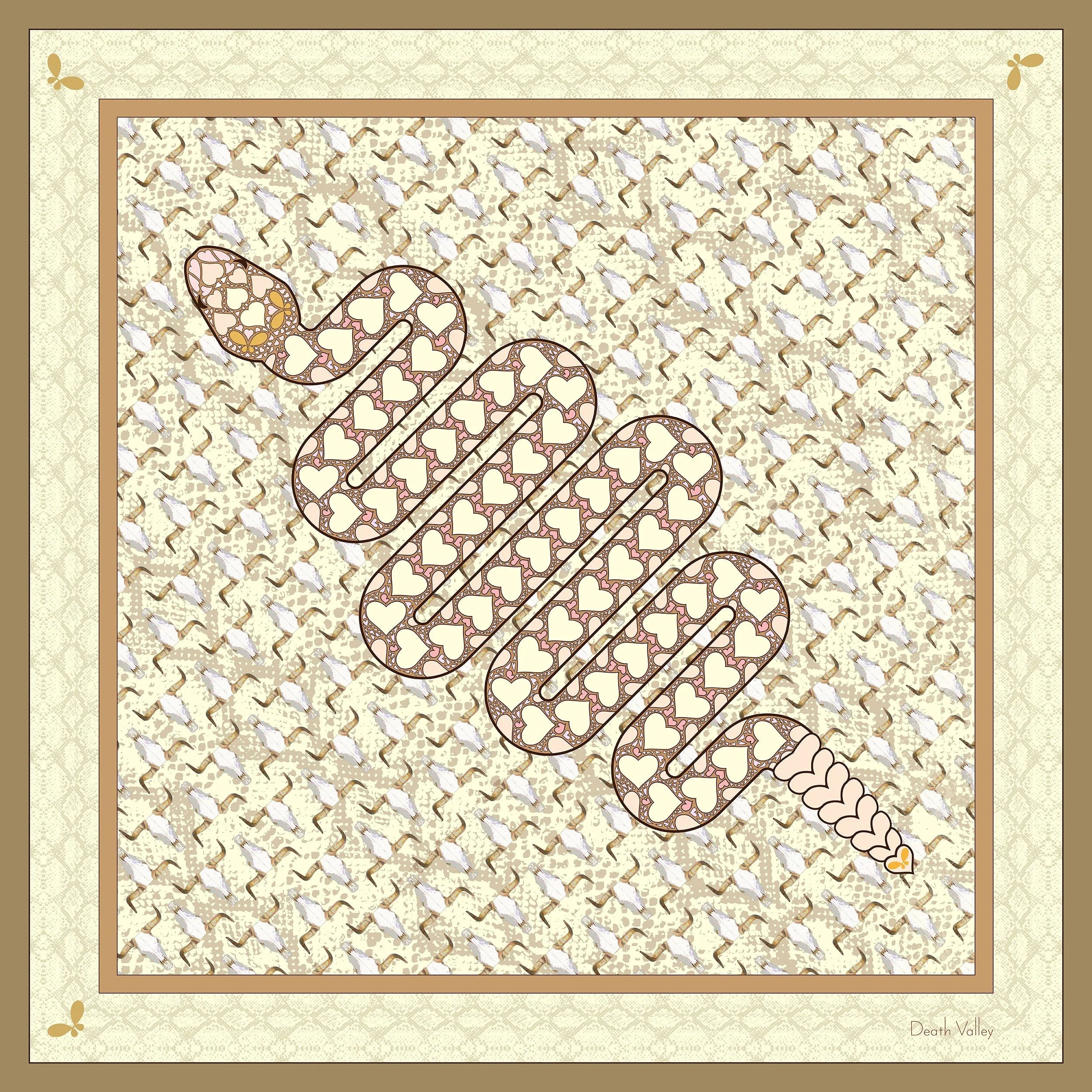 Death Valley Silk Scarf - Image 6