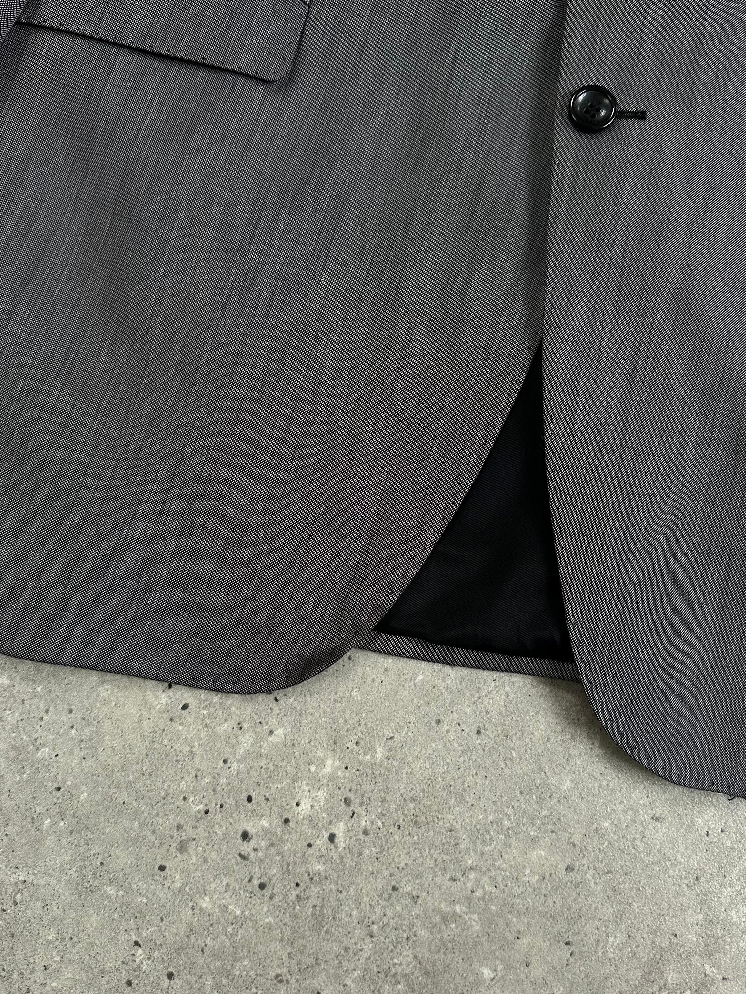 Doremen x Loro Piana 1990s Wool Single Breasted Blazer - 46R/XXL - Image 8