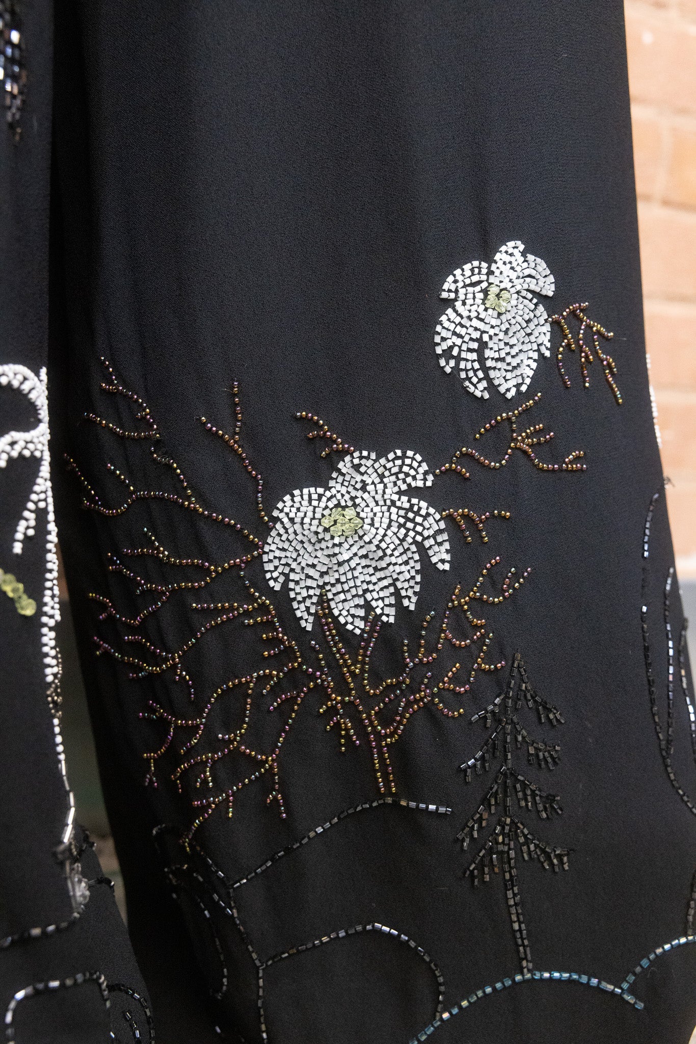 Dries Van Noten, 90s beaded chinoiserie silk trousers - Image 10