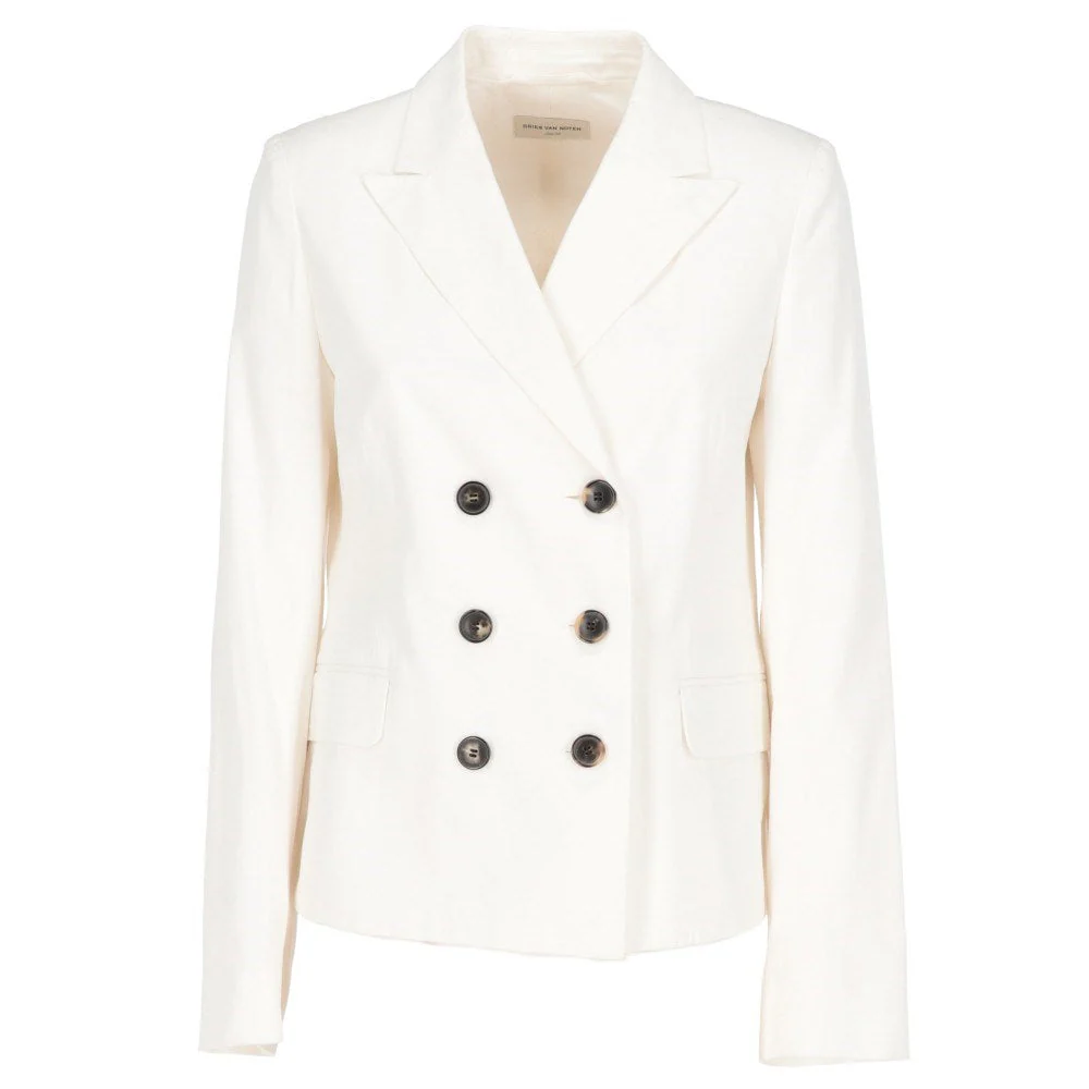 Dries Van Noten White Blazer - 2010s - Image 111
