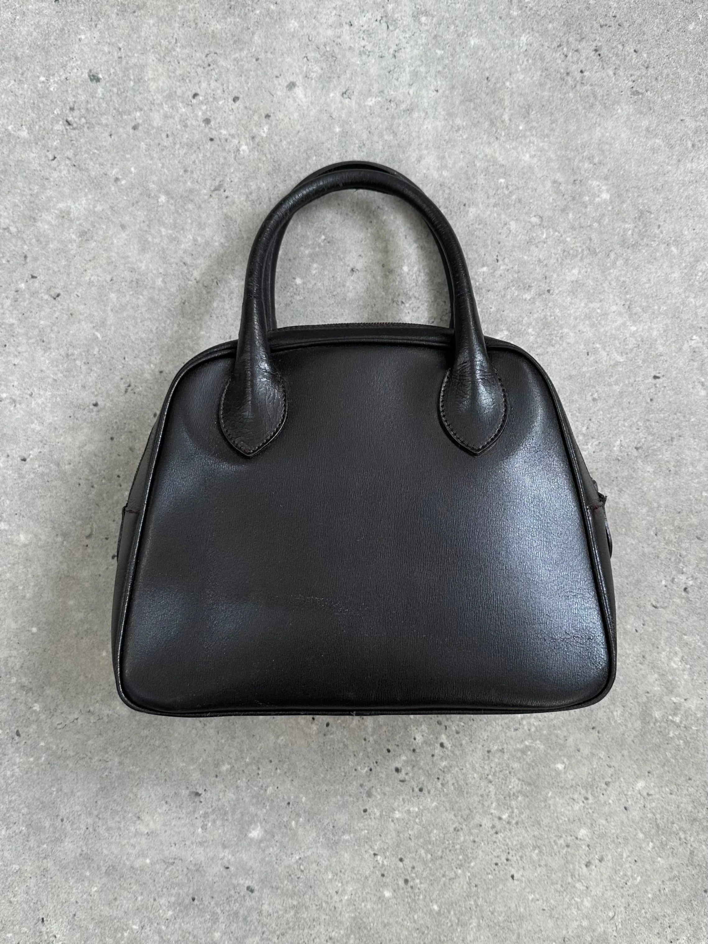 Emporio Armani 2000s Leather Handbag - Image 11