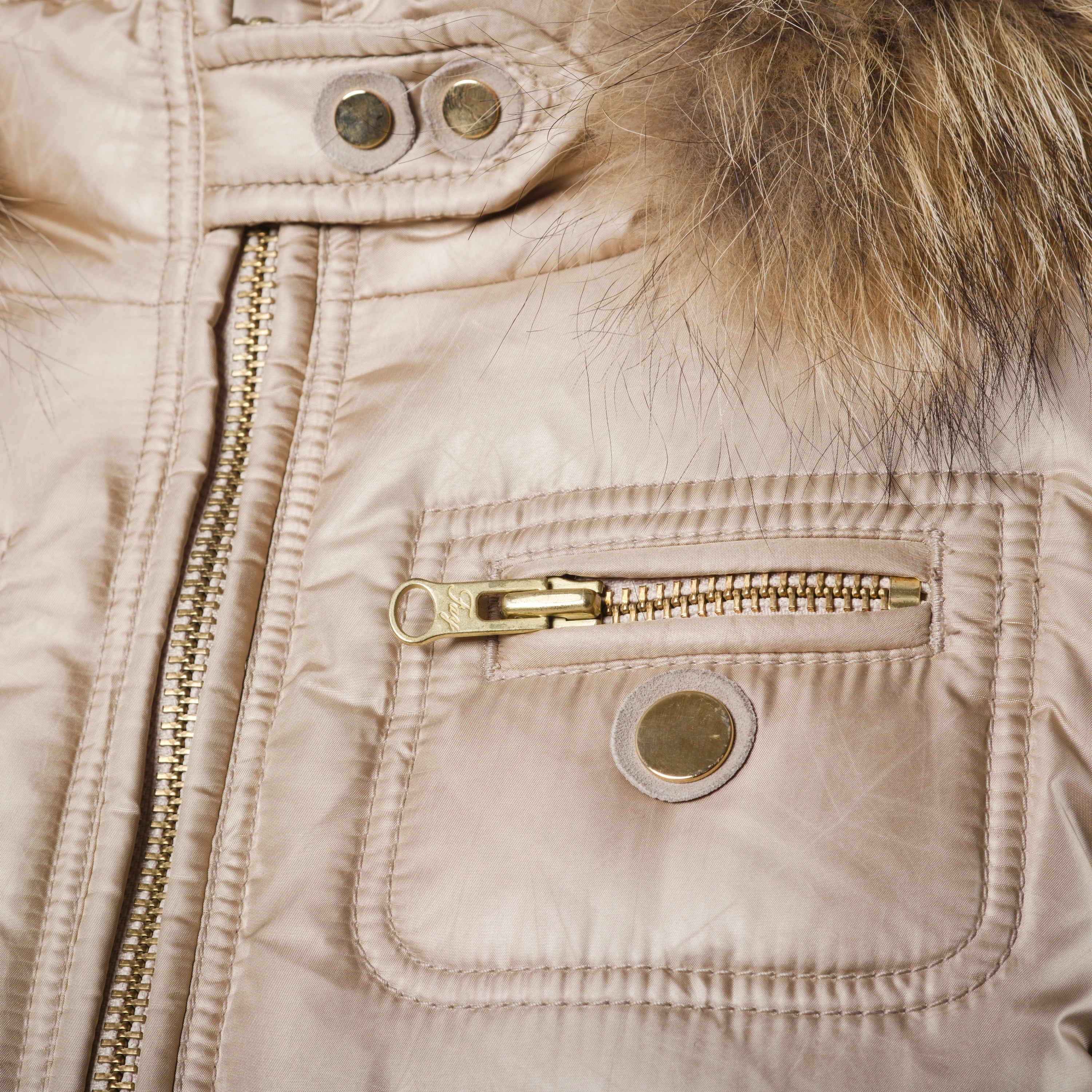 Fay Beige Puffer Jacket - '10s - Image 28