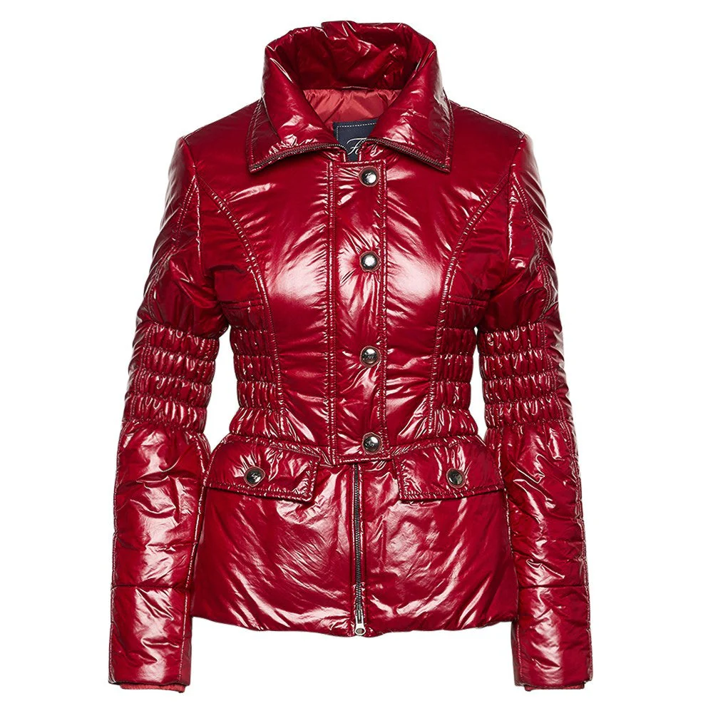 Fay Shiny Burgundy Jacket - 2000s - Image 25
