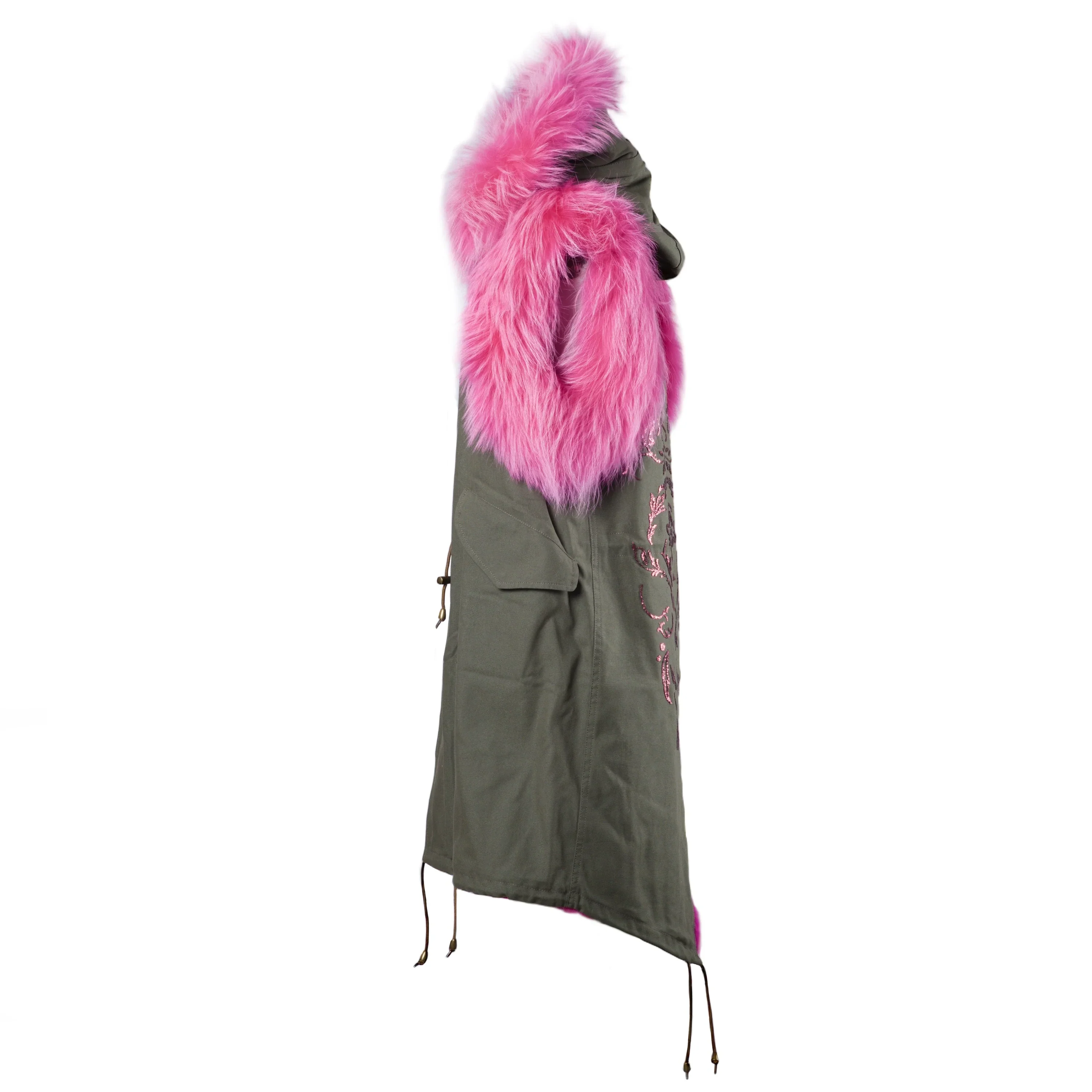 Furs 66 Milano Fur-Trimmed Sleeveless Parka - '10s - Image 24