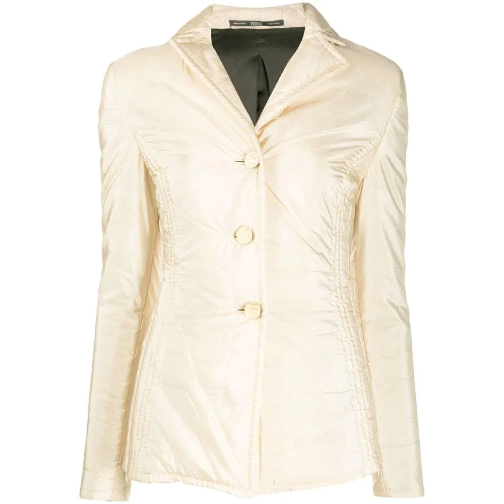 Gianfranco Ferré Beige Down Jacket - '90s