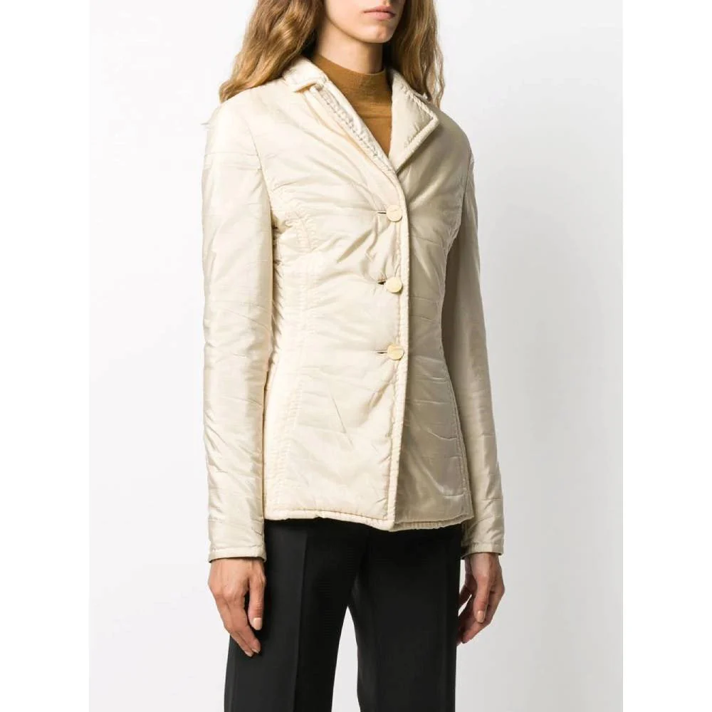 Gianfranco Ferré Beige Down Jacket - '90s - Image 183