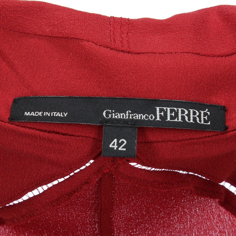 Gianfranco Ferré Brick Red Dress - '90s - Image 105