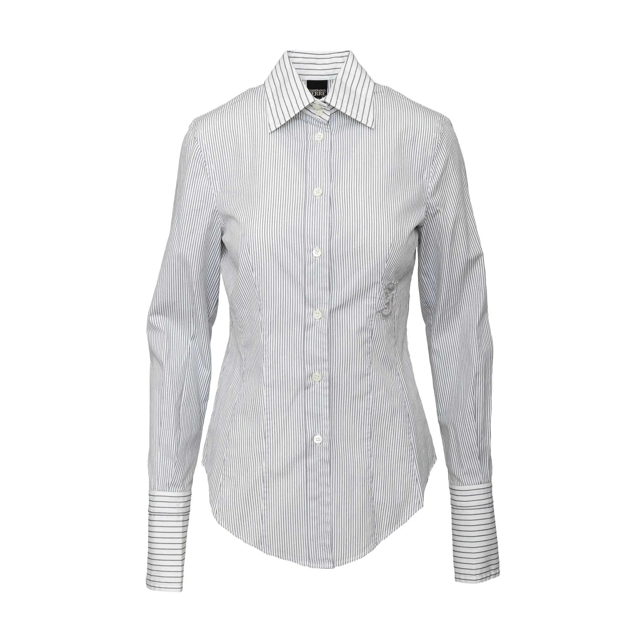 Gianfranco Ferré Stripe Shirt - '00s - Image 15