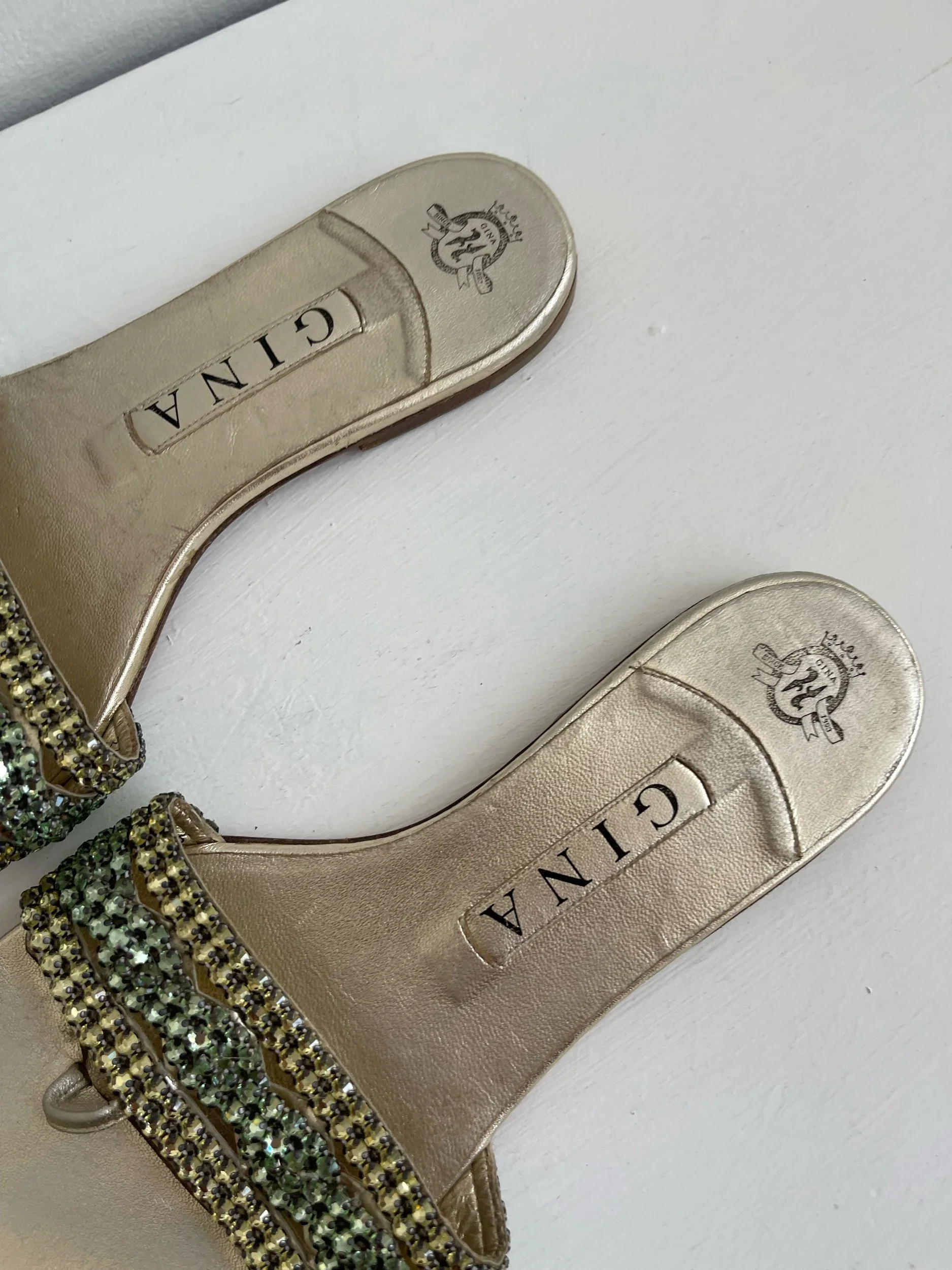 Gina crystal flats uk 6 - Image 3